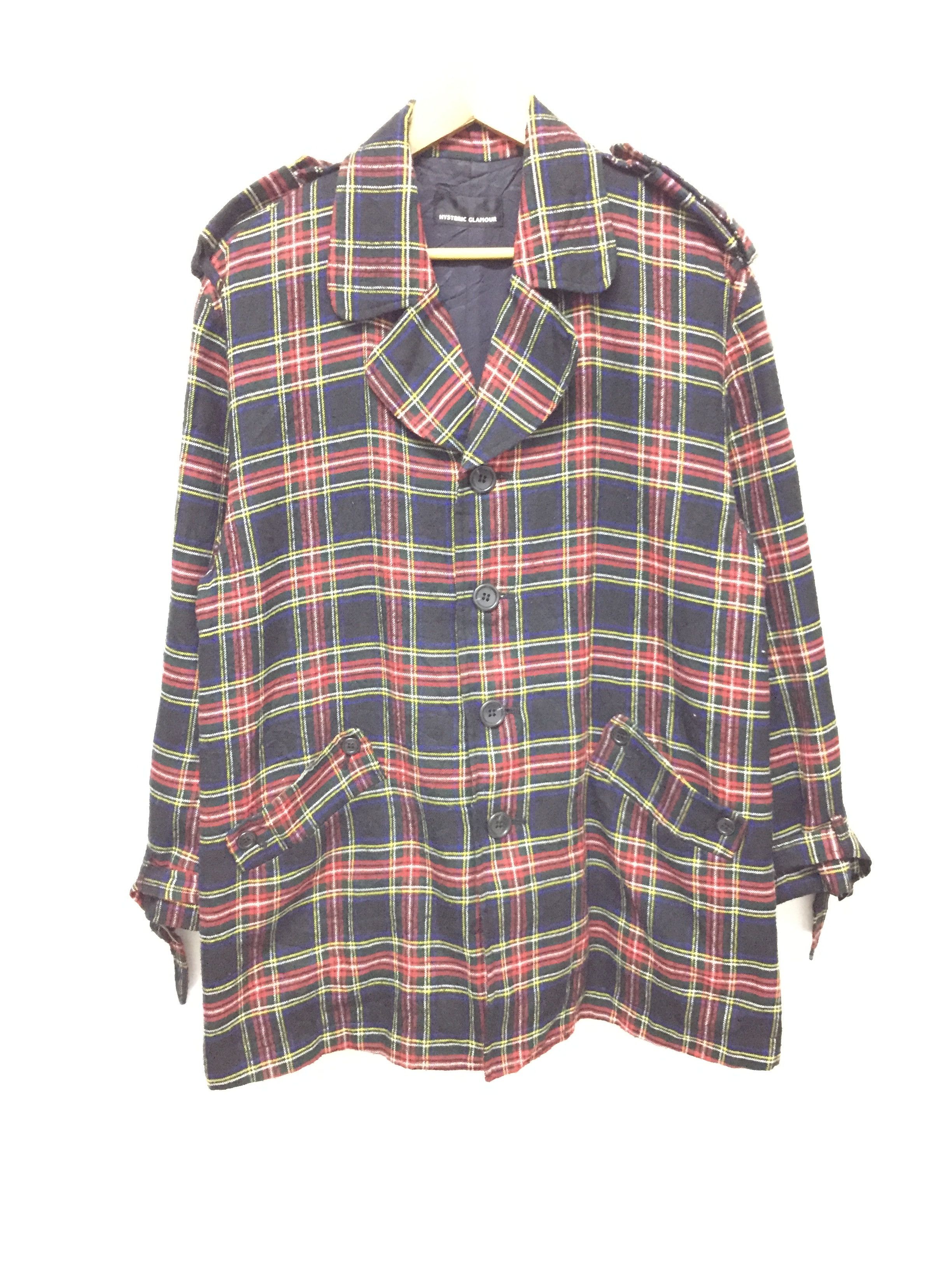 Hysteric Glamour HG Tartan parka jacket Size US L / EU 52-54 / 3 - 2 Thumbnail