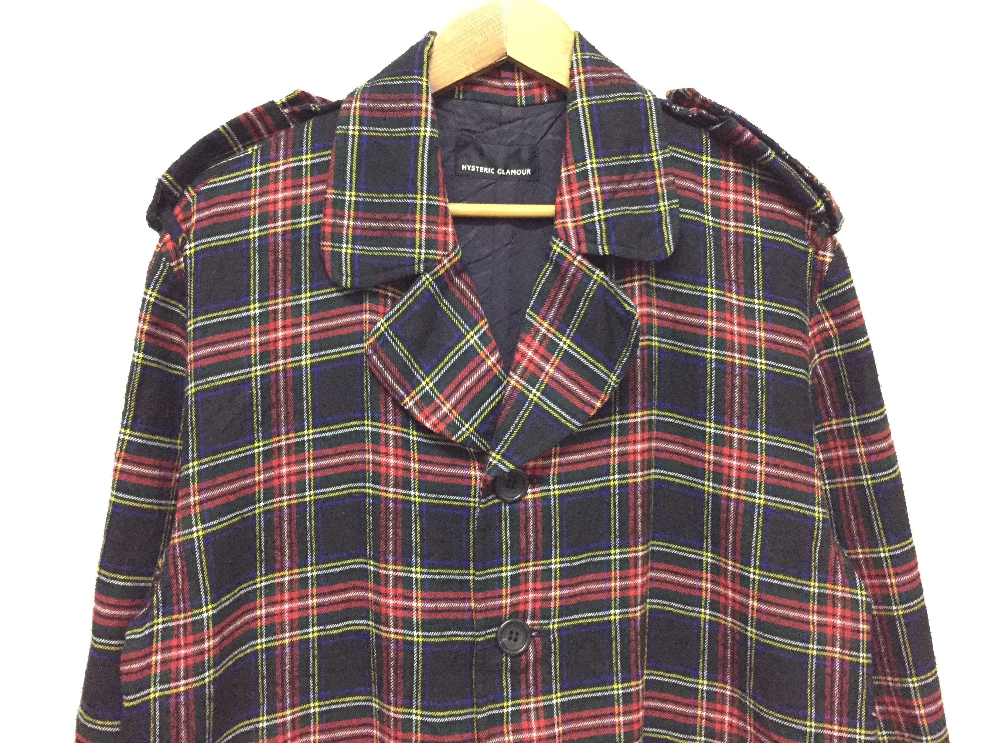 Hysteric Glamour HG Tartan parka jacket Size US L / EU 52-54 / 3 - 4 Thumbnail