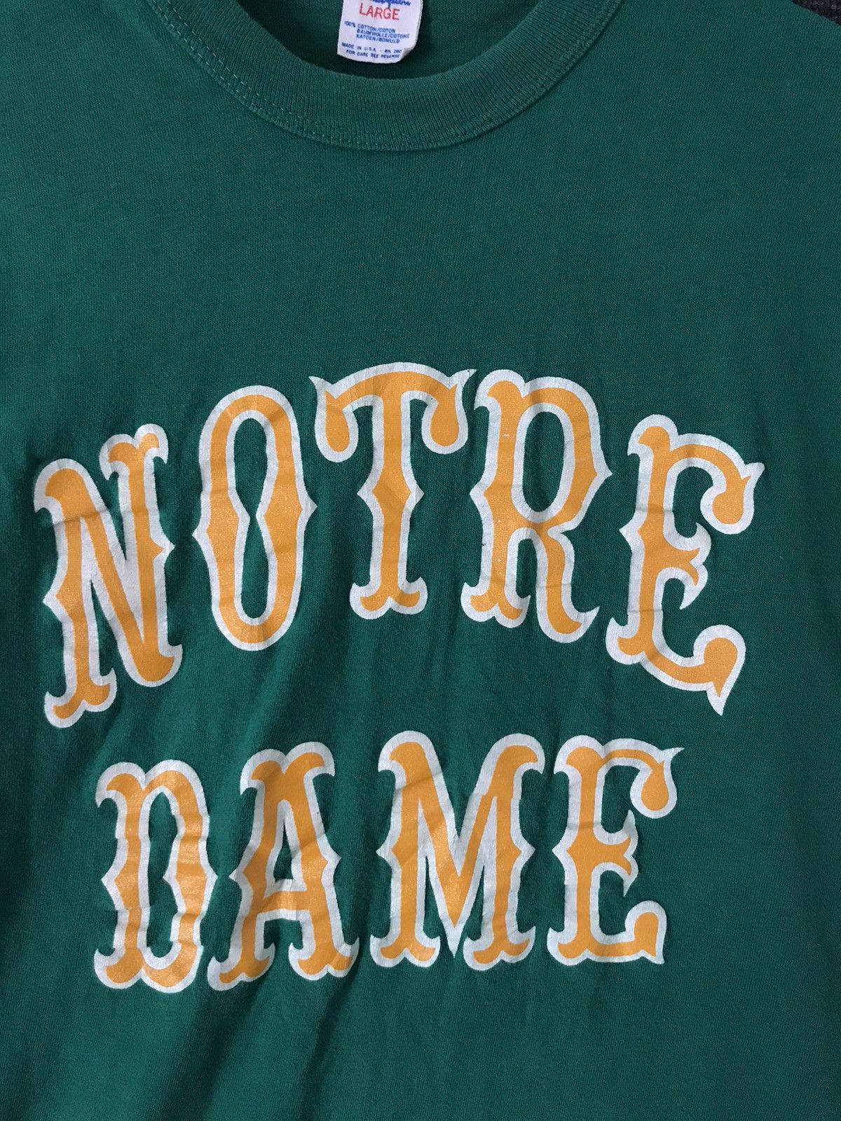 Vintage 80s Champion Notre Dame T-shirts