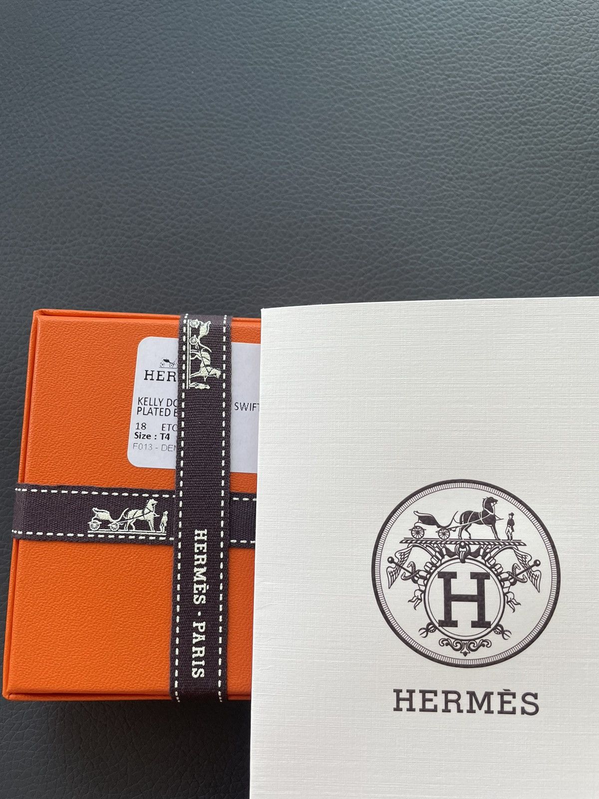 Hermes Iconic Brand New Classic Hermes Kelly Leather Bracelet Size ONE SIZE - 22 Thumbnail