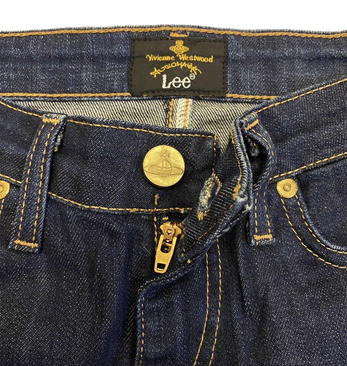 Lee × Vivienne Westwood 🔥🔥Lee Vivienne Westwood Elvis Presley Quotes Size 27" / US 4 / IT 40 - 8 Thumbnail