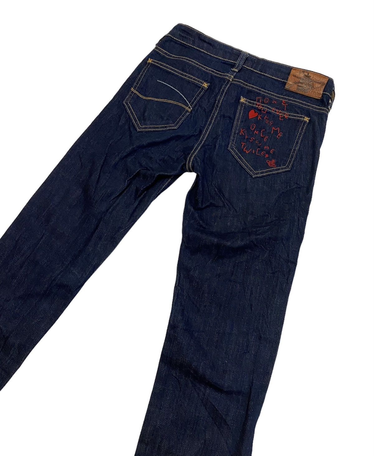 Lee × Vivienne Westwood 🔥🔥Lee Vivienne Westwood Elvis Presley Quotes Size 27" / US 4 / IT 40 - 5 Thumbnail