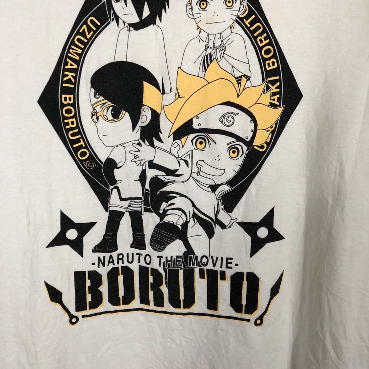 Anime × Vintage 🔥Rare🔥Naruto The Movie : Boruto Promo Anime By Bandai Tee Size US L / EU 52-54 / 3 - 4 Thumbnail
