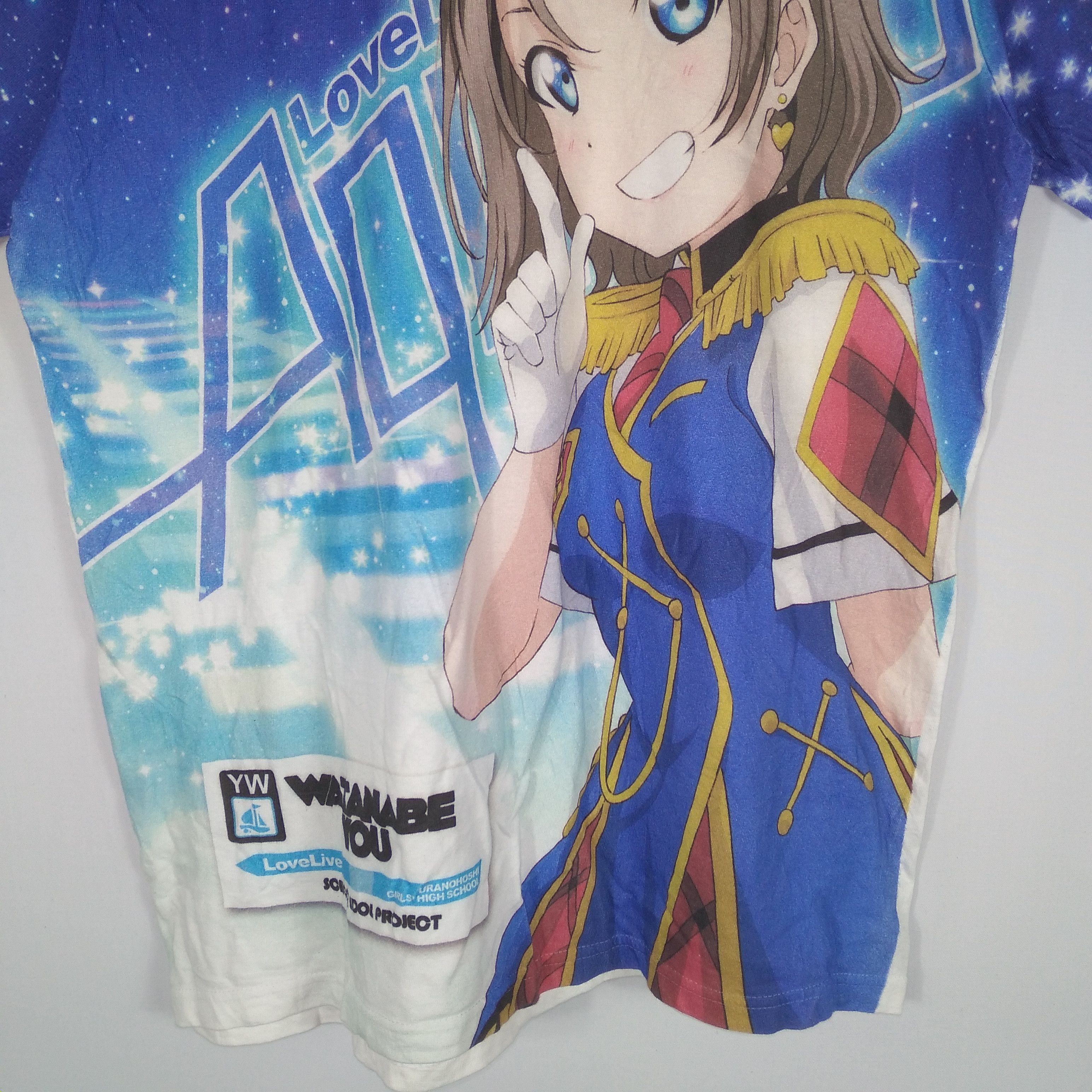 Anime × Vintage Anime School Idol Project Nice Character Tee By Cospa Size US M / EU 48-50 / 2 - 3 Thumbnail
