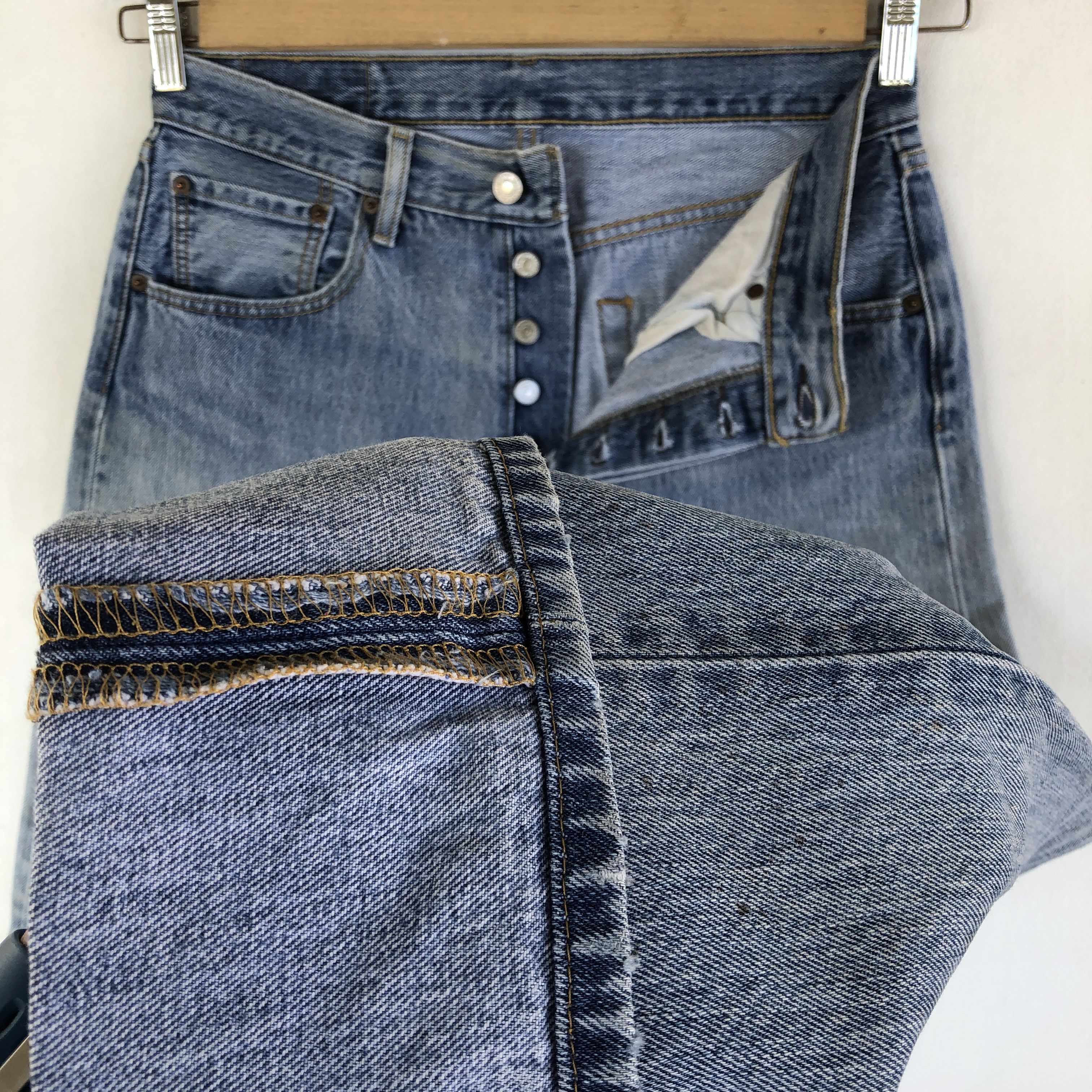 Levi's Vintage Levi's 501 Distressed Jeans Levis 501 Denim Pants Size 30" / US 8 / IT 44 - 10 Thumbnail