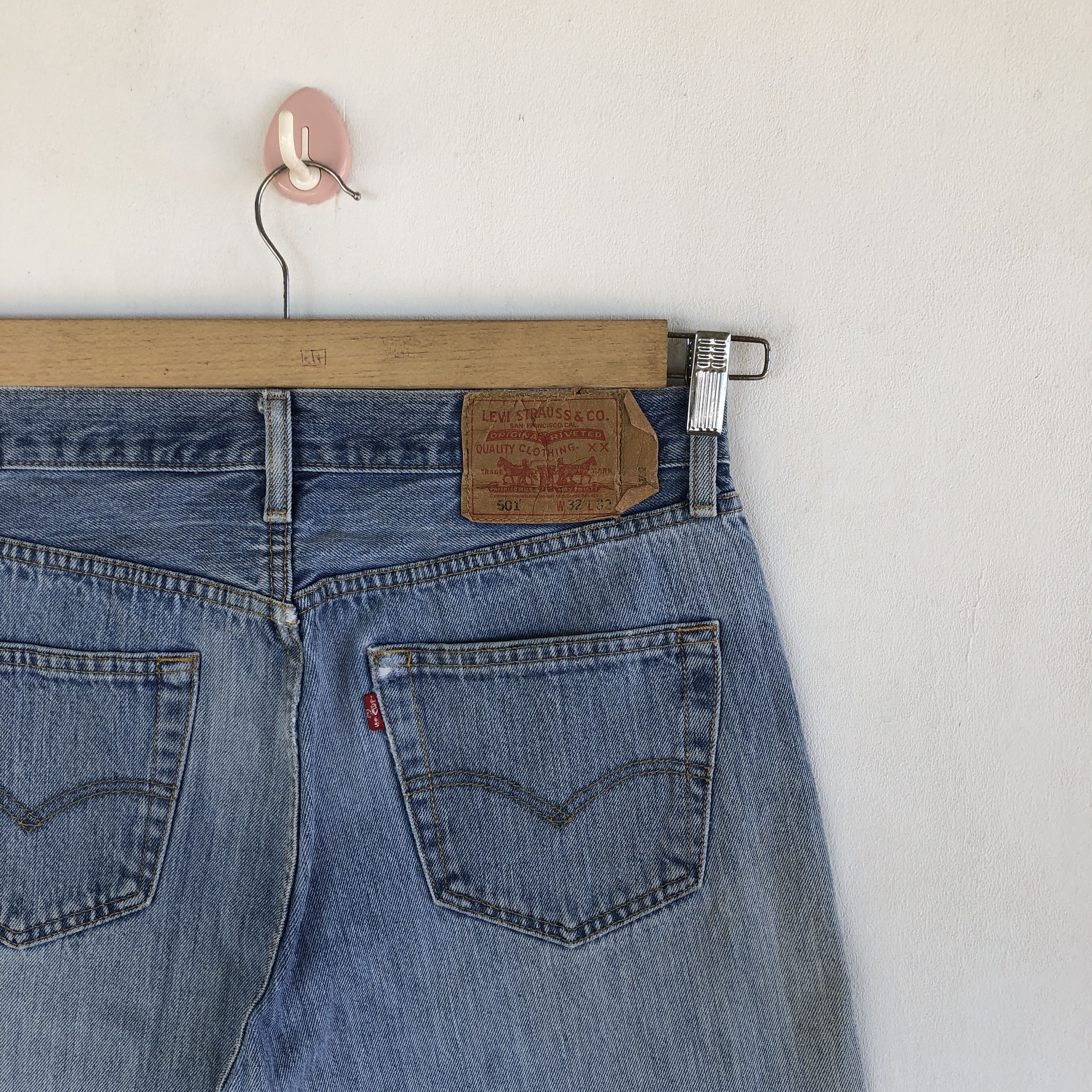 Levi's Vintage Levi's 501 Distressed Jeans Levis 501 Denim Pants Size 30" / US 8 / IT 44 - 7 Thumbnail