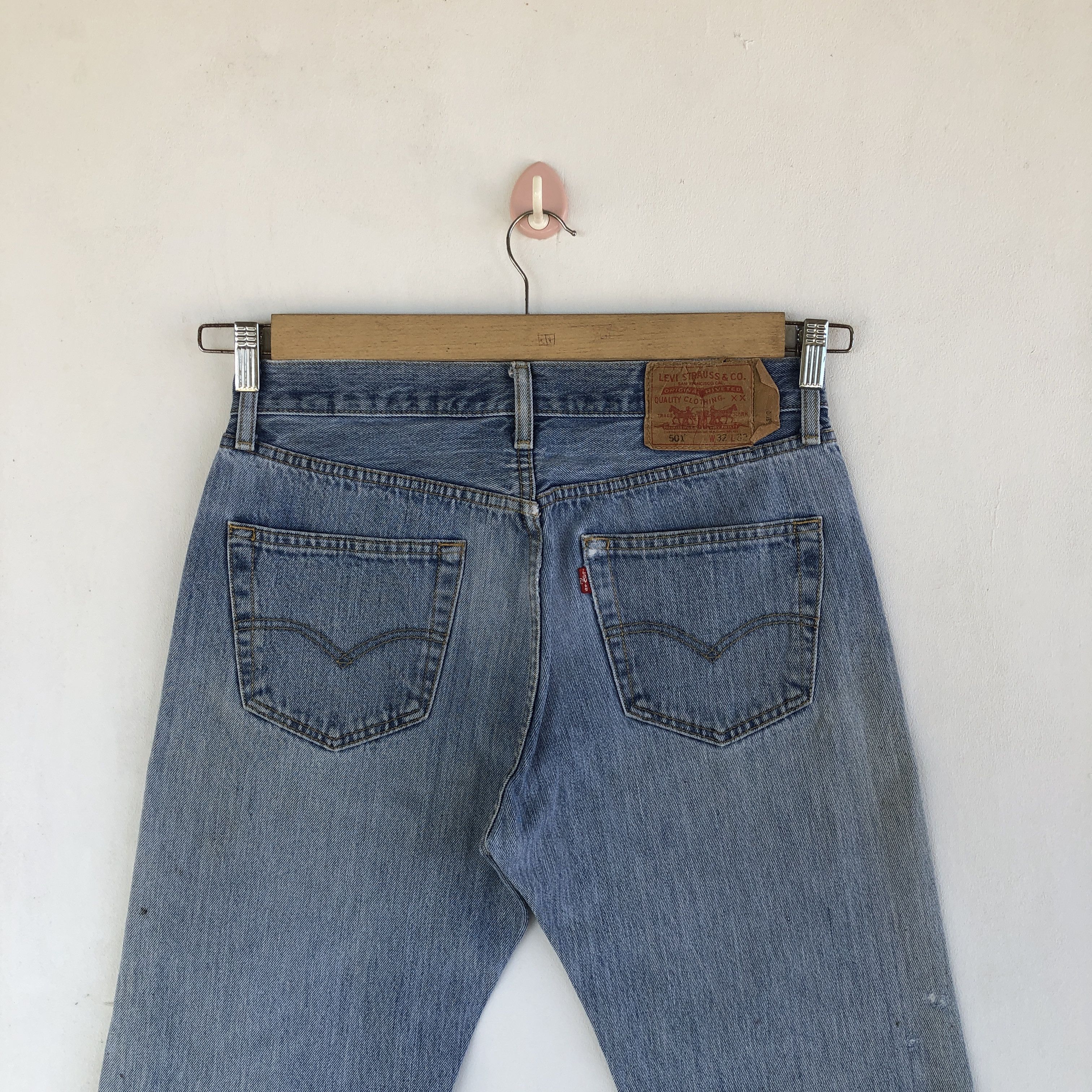 Levi's Vintage Levi's 501 Distressed Jeans Levis 501 Denim Pants Size 30" / US 8 / IT 44 - 6 Thumbnail