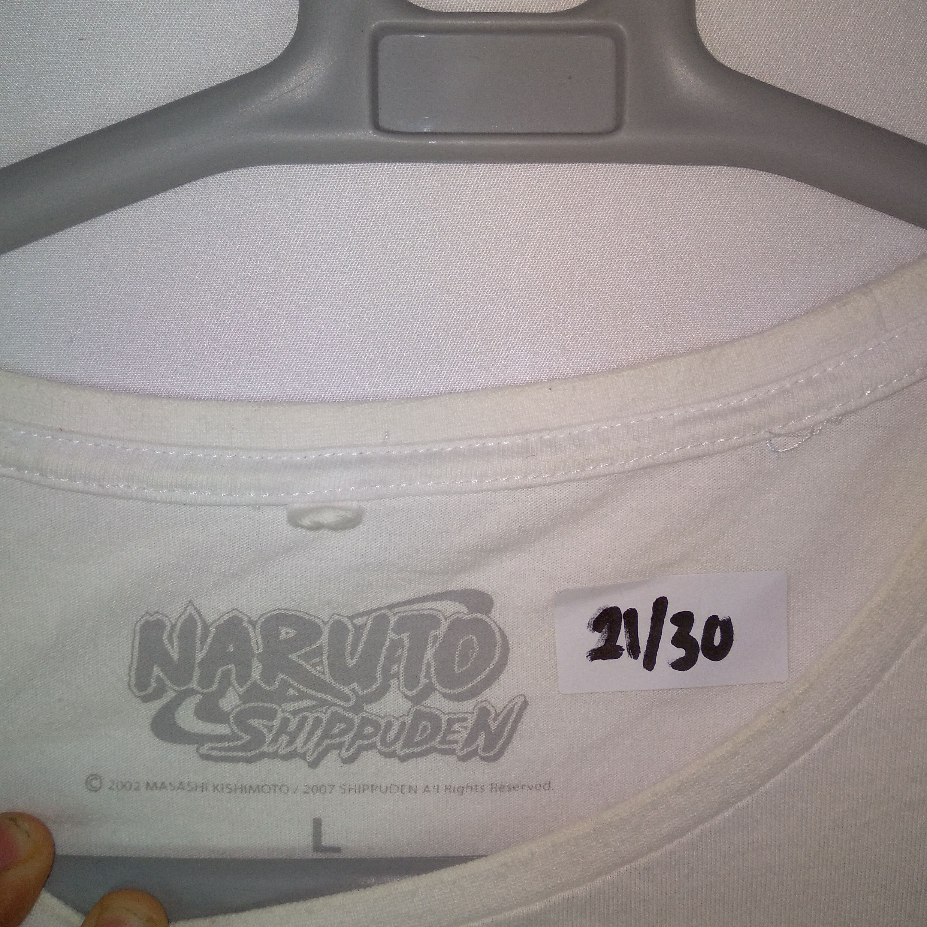 Anime × Vintage Vintage Hatake Kakashi Raikiri Promo Naruto Manga Tee Size US L / EU 52-54 / 3 - 7 Thumbnail