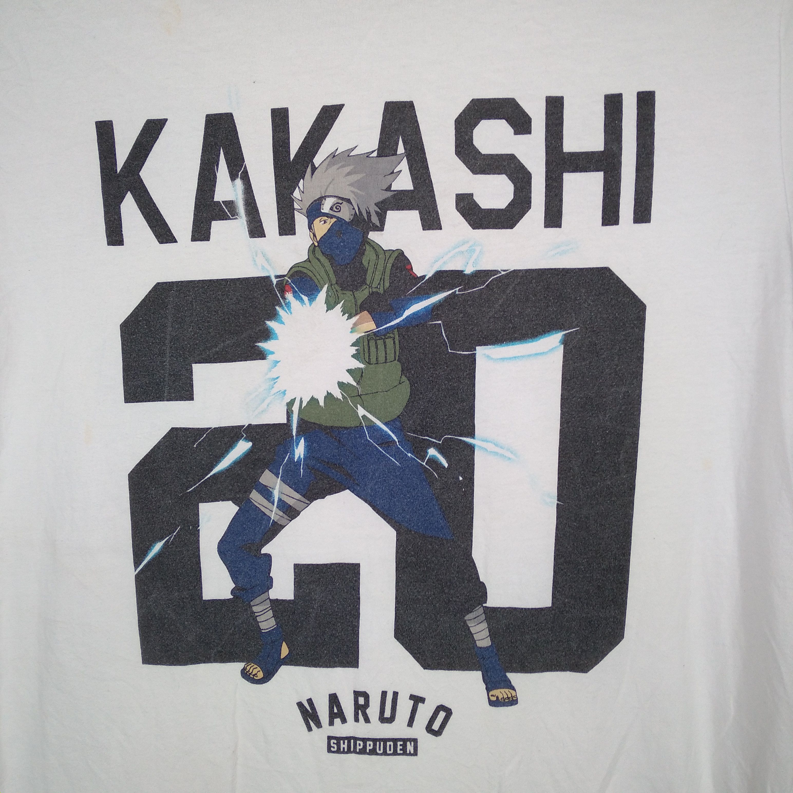 Anime × Vintage Vintage Hatake Kakashi Raikiri Promo Naruto Manga Tee Size US L / EU 52-54 / 3 - 2 Thumbnail