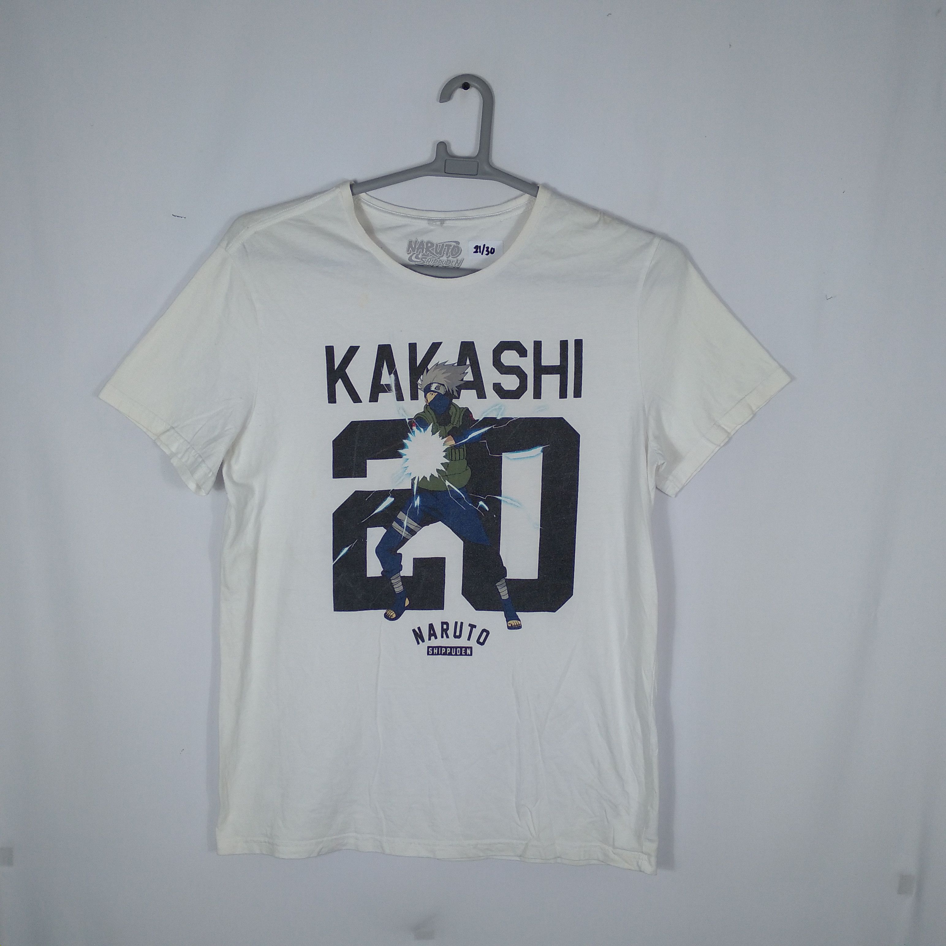 Anime × Vintage Vintage Hatake Kakashi Raikiri Promo Naruto Manga Tee Size US L / EU 52-54 / 3 - 1 Thumbnail