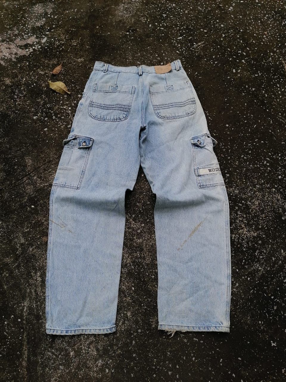 Other New Bird Multi Pockets Denim Jeans Size US 31 - 2 Thumbnail
