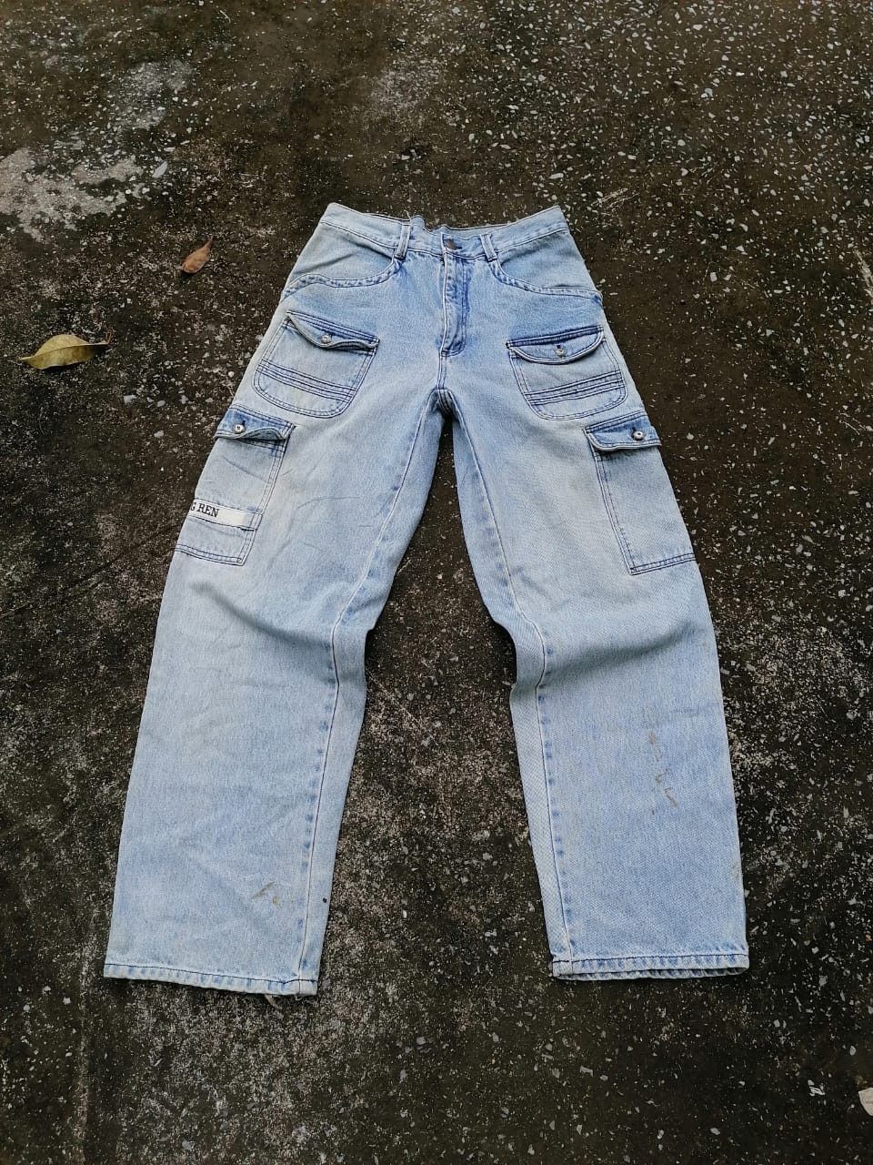 Other New Bird Multi Pockets Denim Jeans Size US 31 - 1 Thumbnail