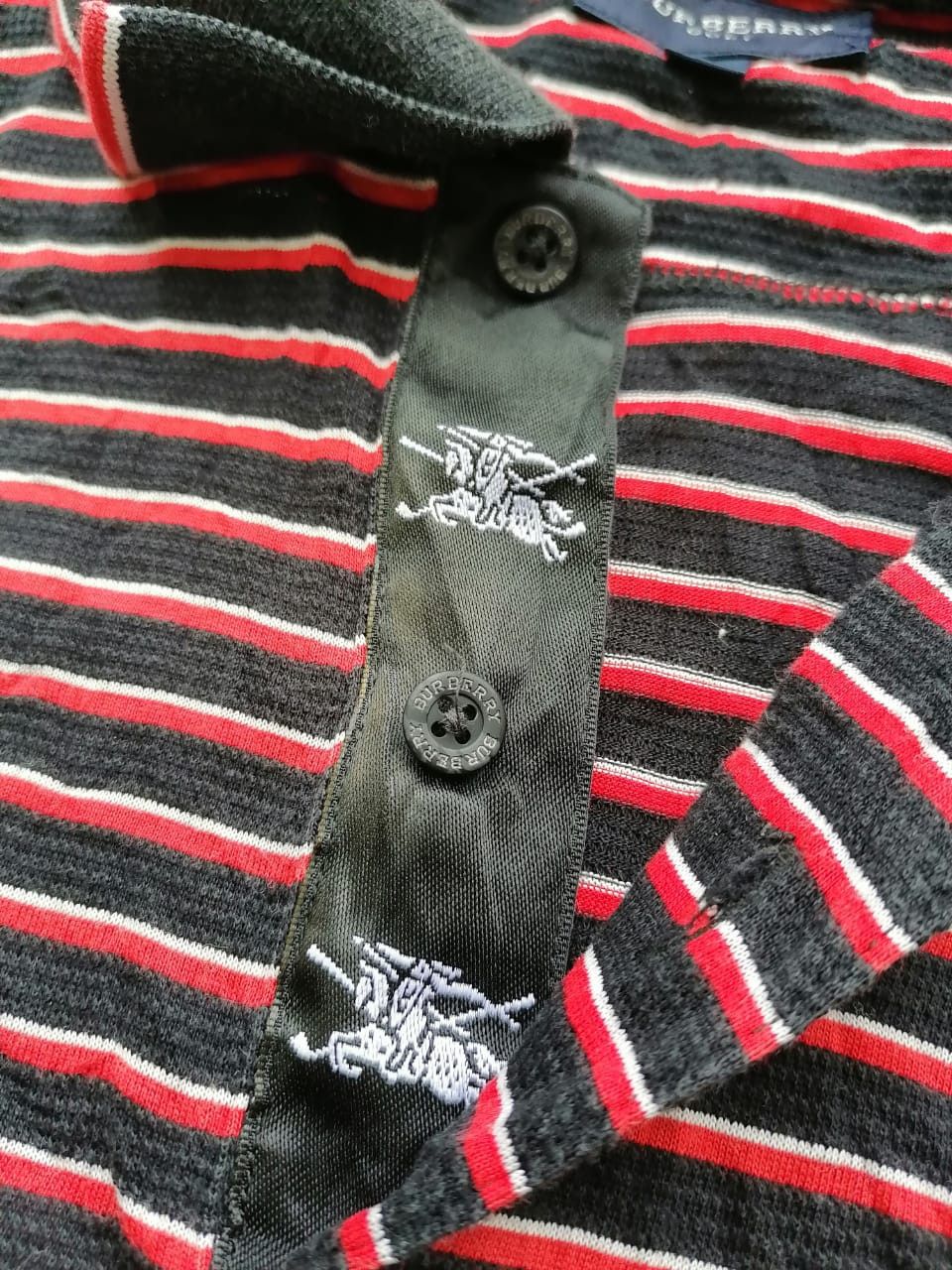 Burberry × Japanese Brand Burberry Golf Made In Japan Longsleeve Polos Size US L / EU 52-54 / 3 - 4 Thumbnail