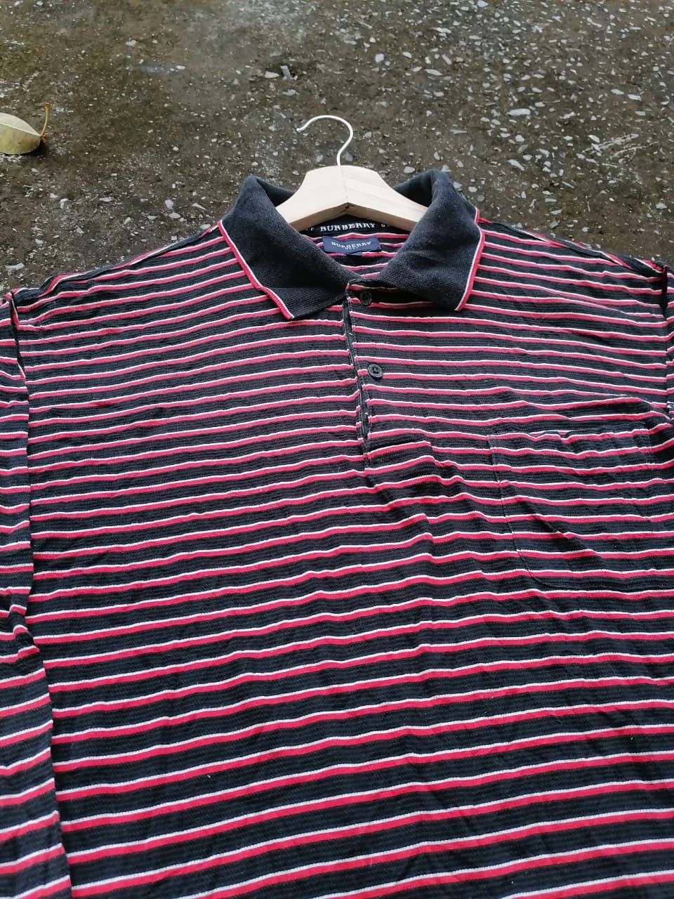 Burberry × Japanese Brand Burberry Golf Made In Japan Longsleeve Polos Size US L / EU 52-54 / 3 - 6 Thumbnail