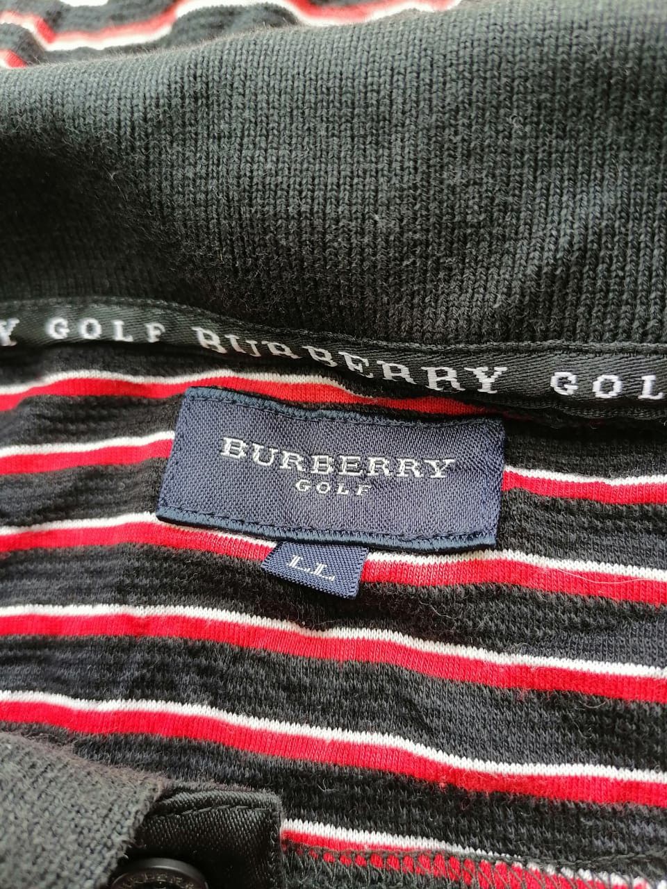Burberry × Japanese Brand Burberry Golf Made In Japan Longsleeve Polos Size US L / EU 52-54 / 3 - 3 Thumbnail