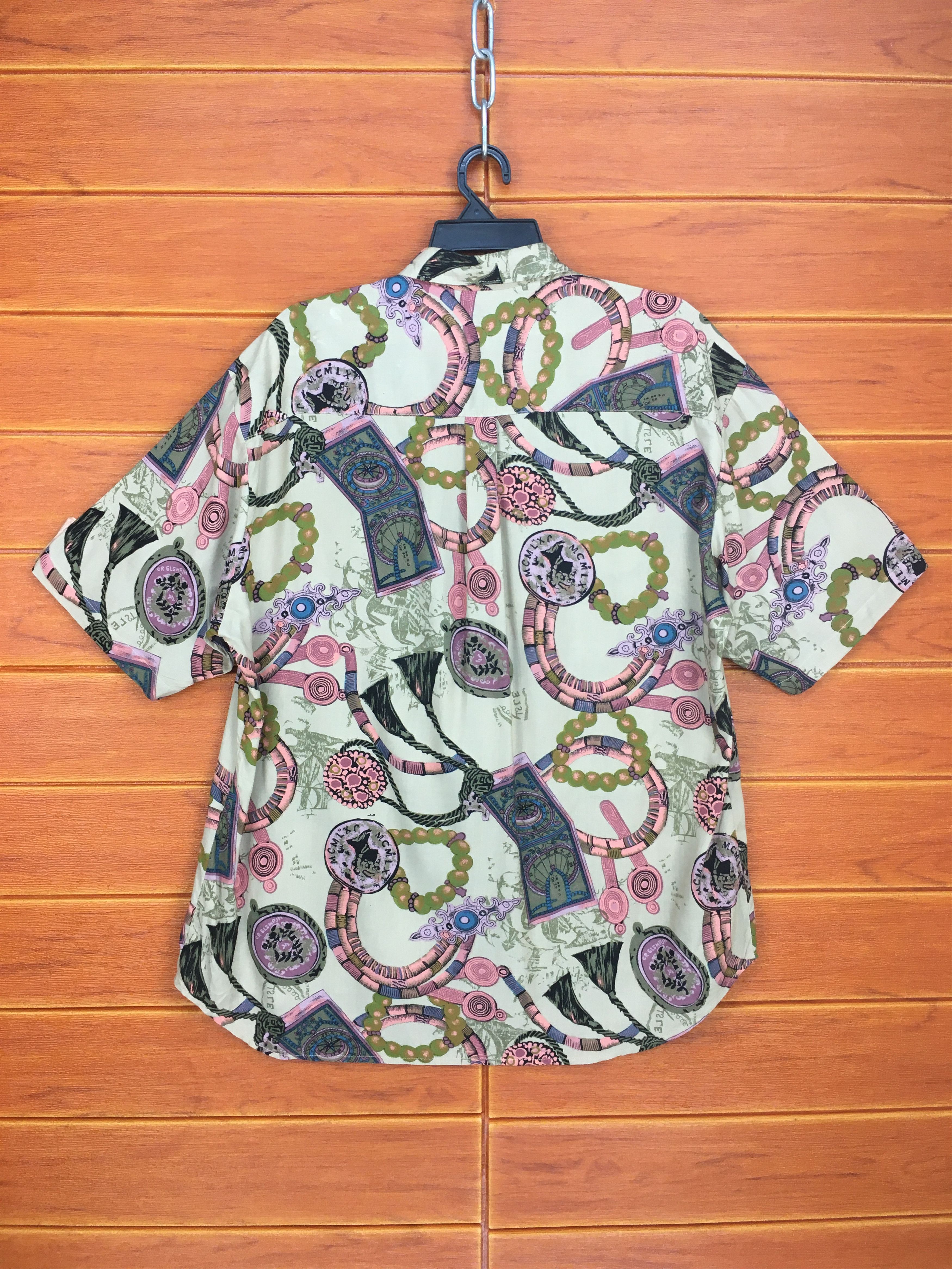 Vintage Vintage DIJAC Baroque psychedelic Luxury Hawaiian Shirt Size US L / EU 52-54 / 3 - 8 Thumbnail