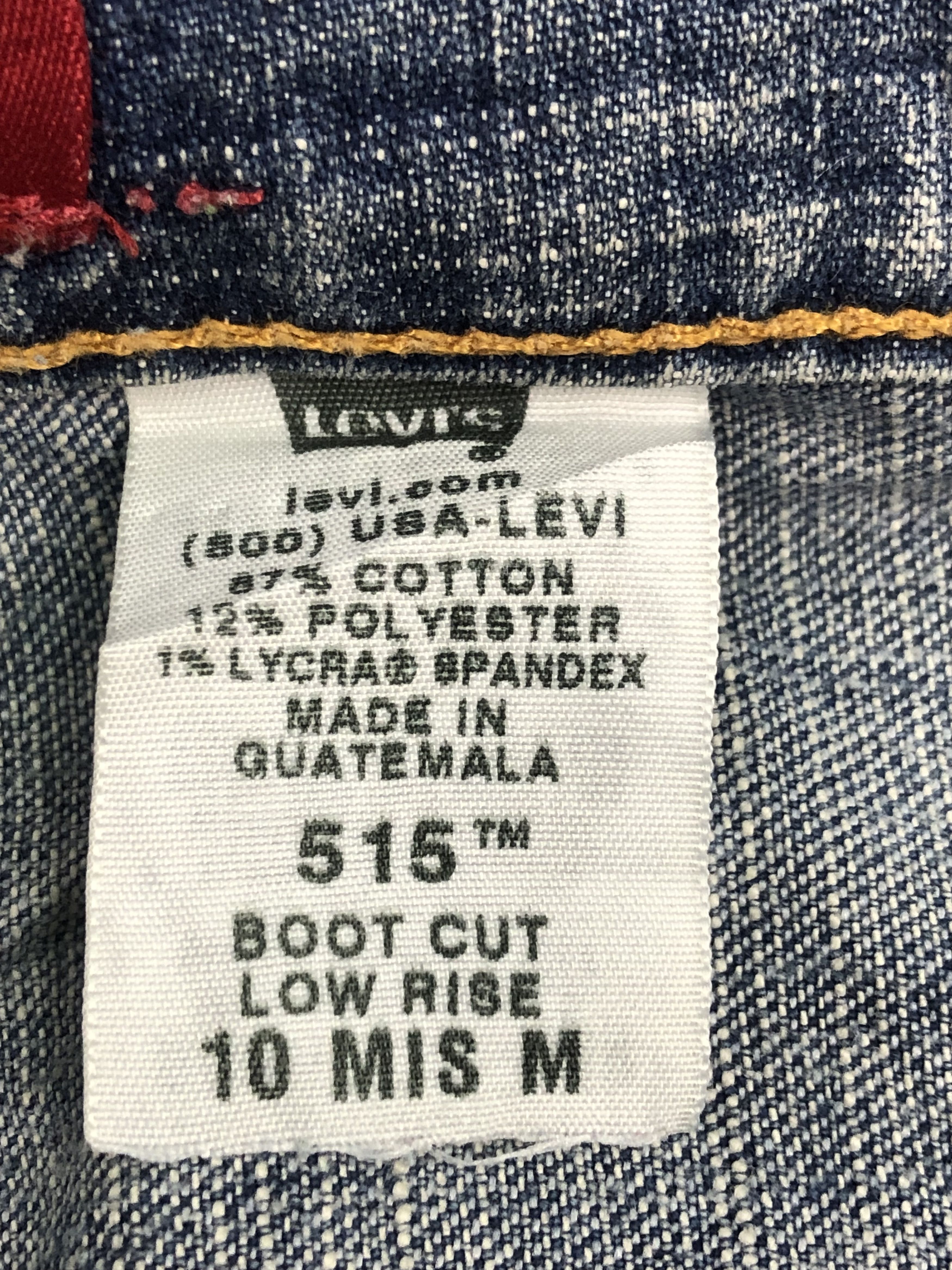 Levi's Vintage levis 515 Flare Blue Denim DP0229 Size US 33 - 7 Thumbnail