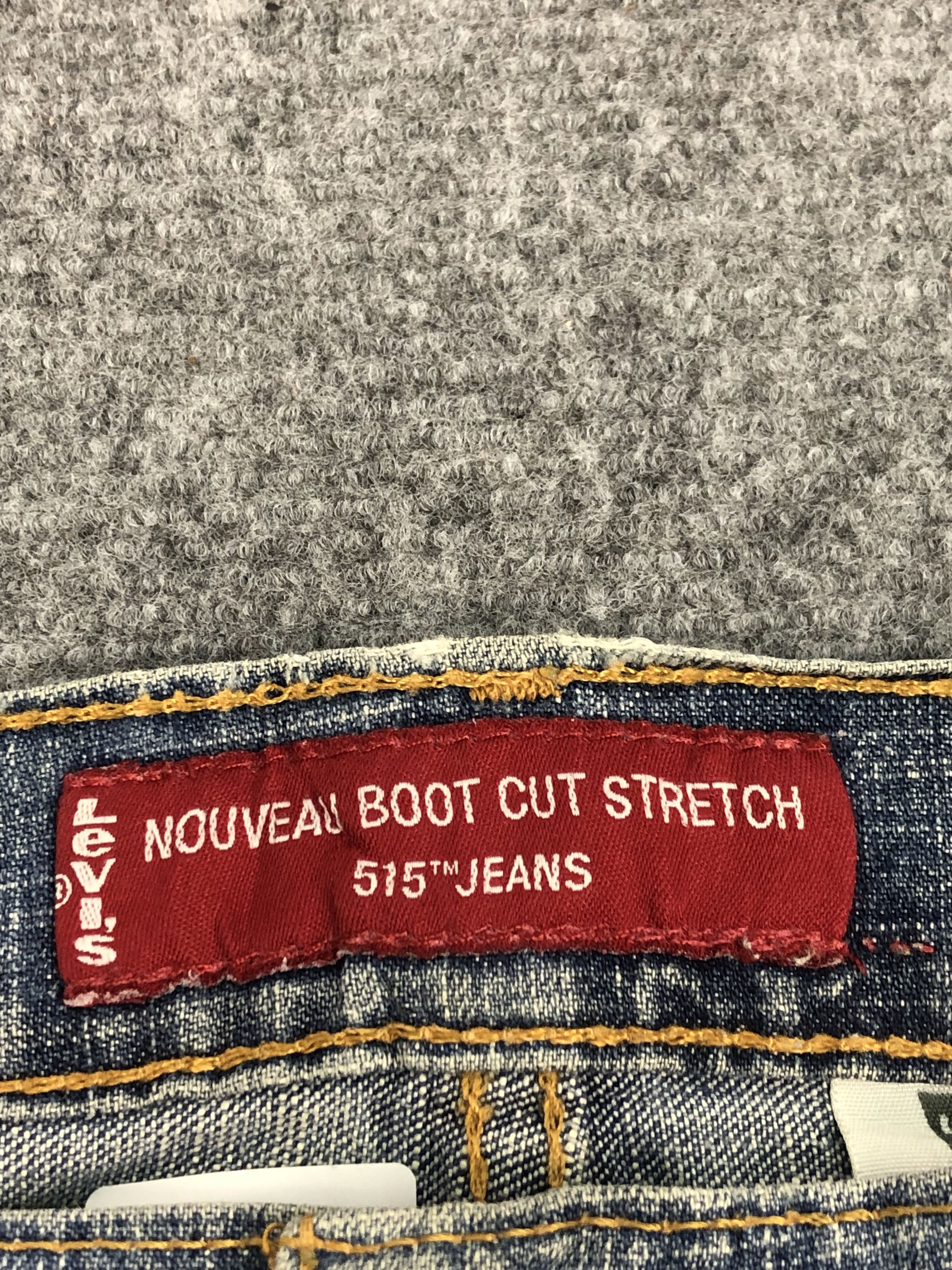 Levi's Vintage levis 515 Flare Blue Denim DP0229 Size US 33 - 6 Thumbnail