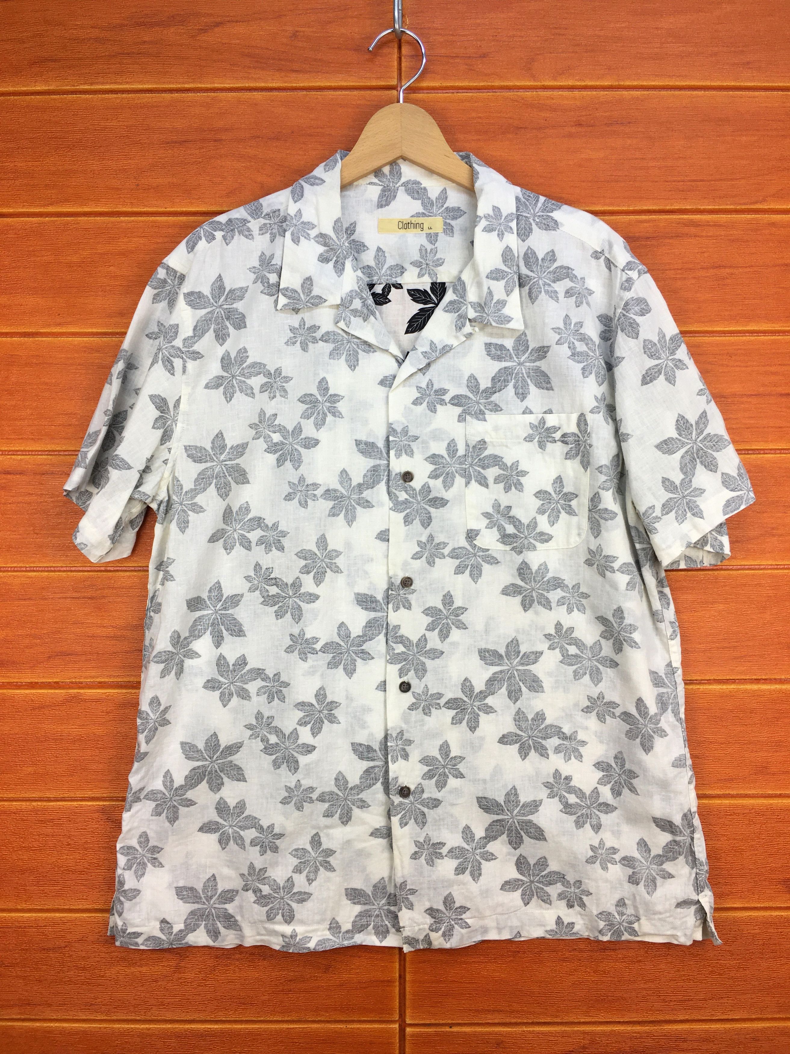 Japanese Brand Vintage Japan Hawaiian Reverse Print Camp Collar Shirt Size US L / EU 52-54 / 3 - 1 Thumbnail