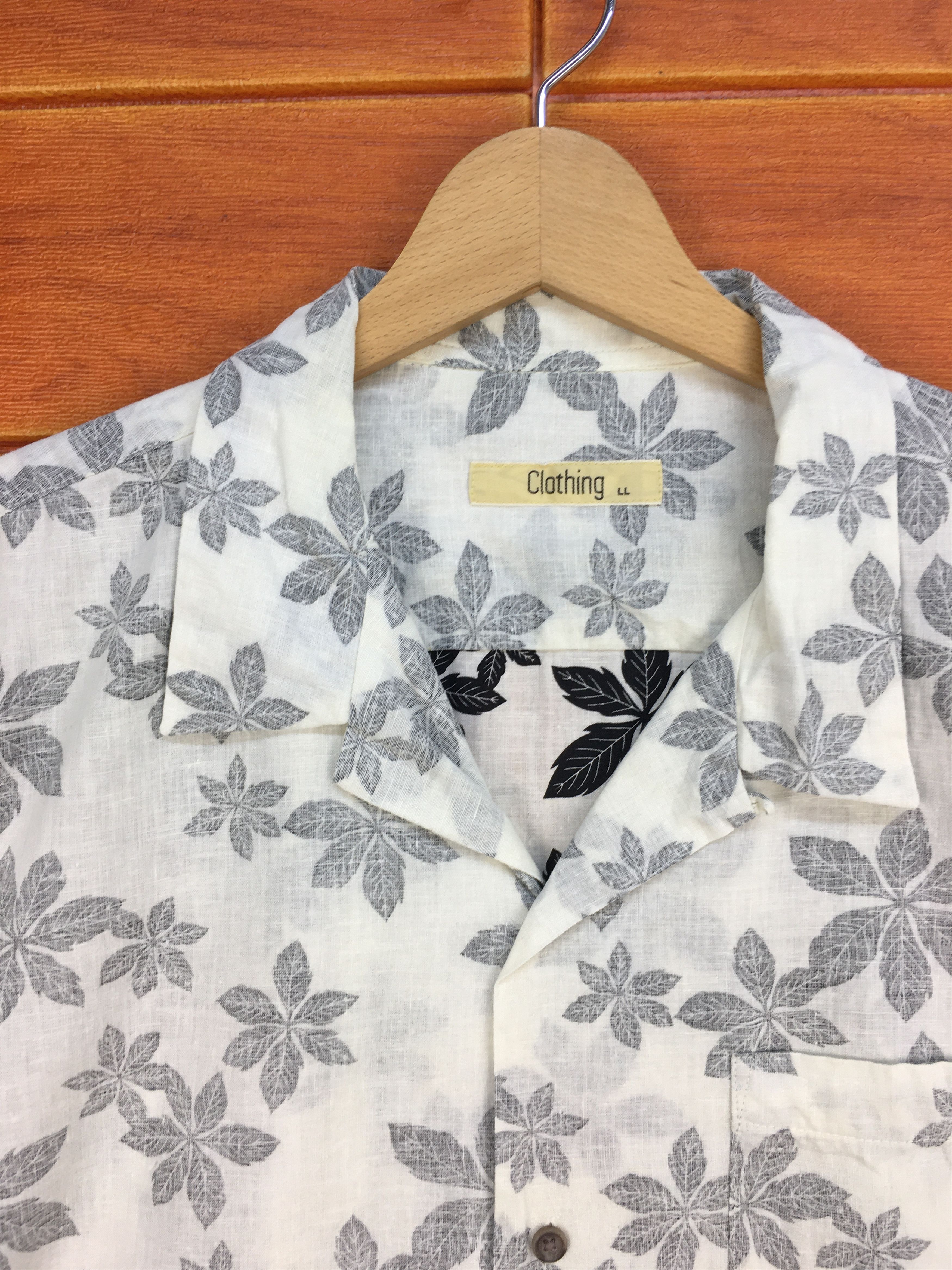 Japanese Brand Vintage Japan Hawaiian Reverse Print Camp Collar Shirt Size US L / EU 52-54 / 3 - 4 Thumbnail