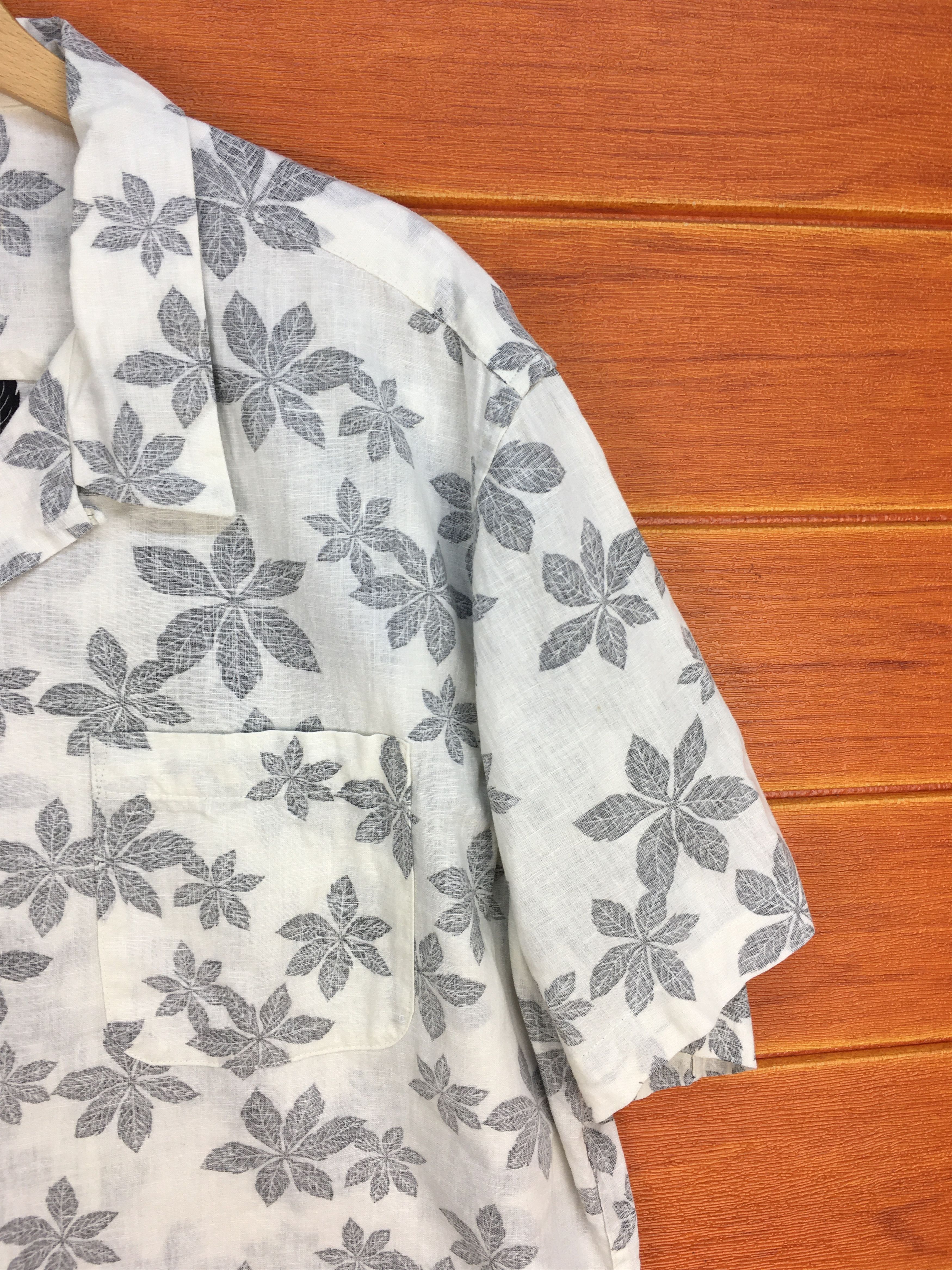 Japanese Brand Vintage Japan Hawaiian Reverse Print Camp Collar Shirt Size US L / EU 52-54 / 3 - 3 Thumbnail