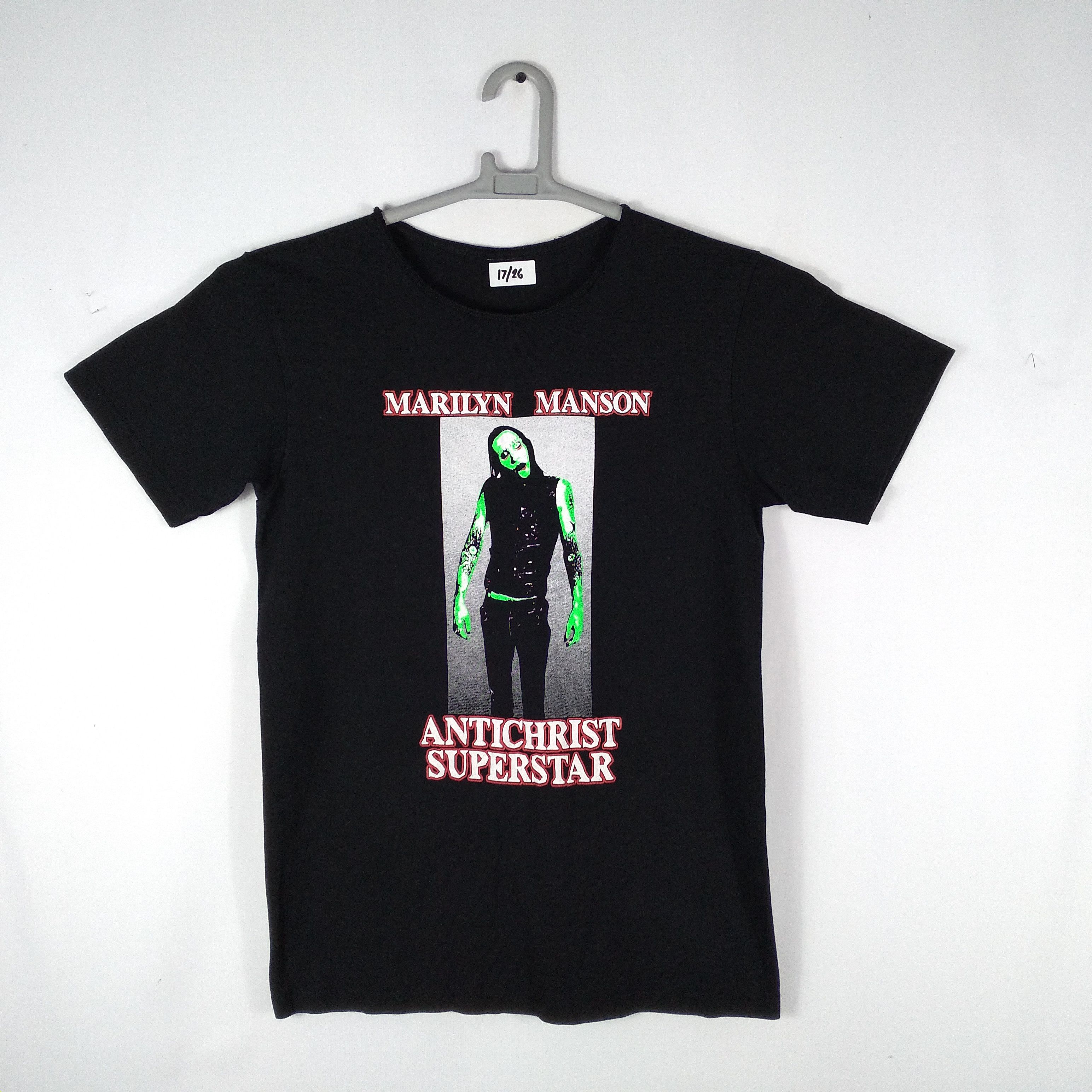 Vintage Marilyn Manson Antichrist Superstar Promo Metal Tee