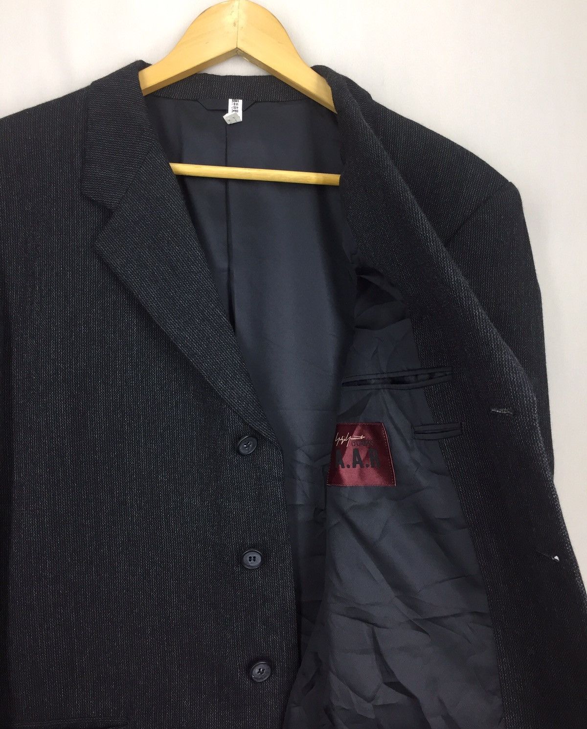 Yohji Yamamoto YOHJI YAMAMOTO DURBAN BLAZER / JACKET Size US XL / EU 56 / 4 - 5 Thumbnail