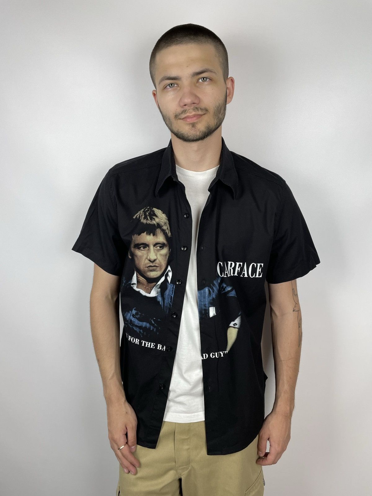 Vintage Vintage Scarface Al Pacino Shirt Size US S / EU 44-46 / 1 - 2 Thumbnail