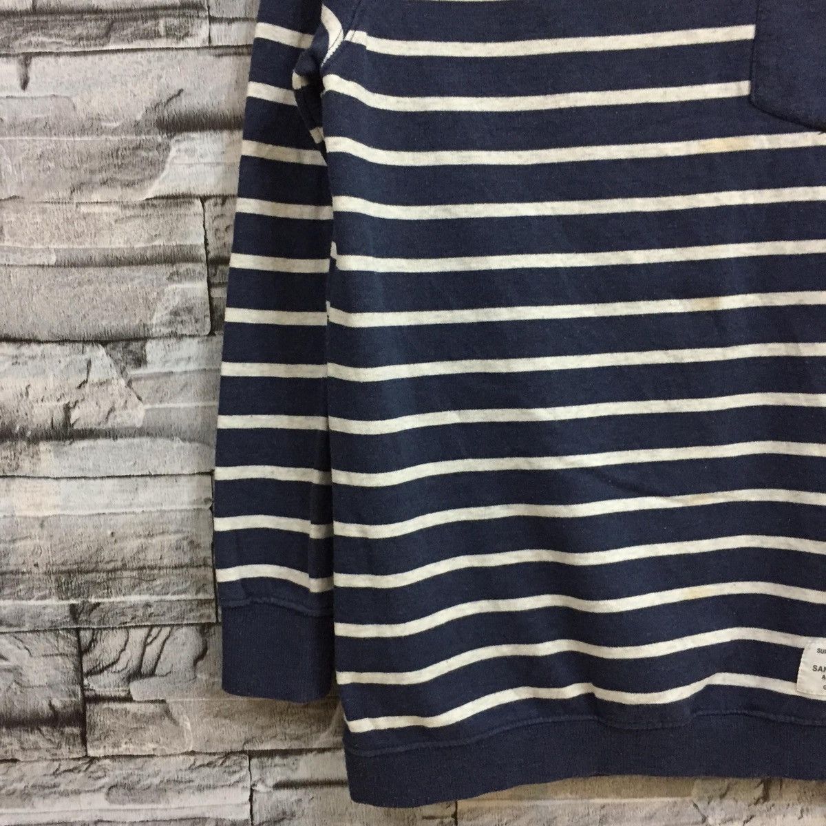 Hang Ten Vintage Hang Ten horizontal stripe sweatshirt surf size S Size US S / EU 44-46 / 1 - 4 Thumbnail