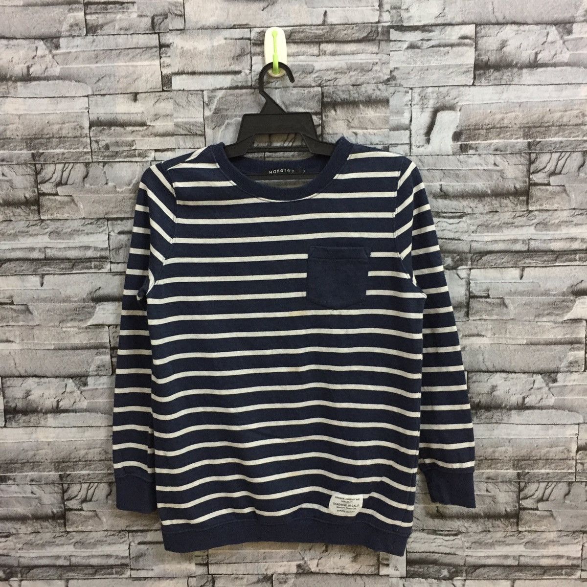 Hang Ten Vintage Hang Ten horizontal stripe sweatshirt surf size S Size US S / EU 44-46 / 1 - 1 Thumbnail