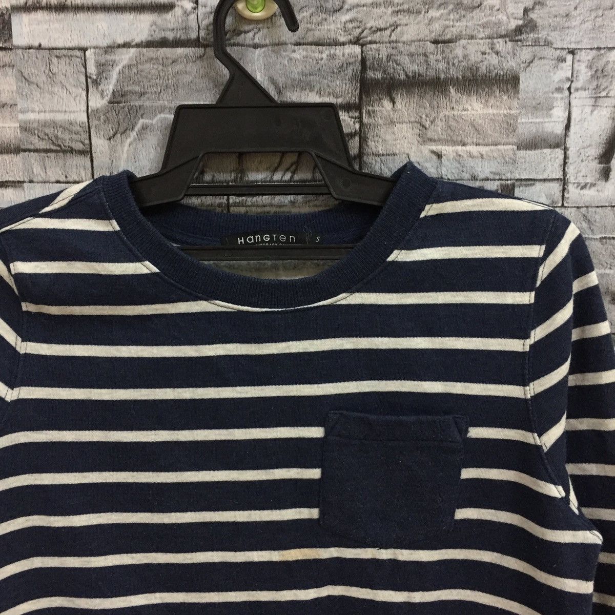Hang Ten Vintage Hang Ten horizontal stripe sweatshirt surf size S Size US S / EU 44-46 / 1 - 2 Thumbnail