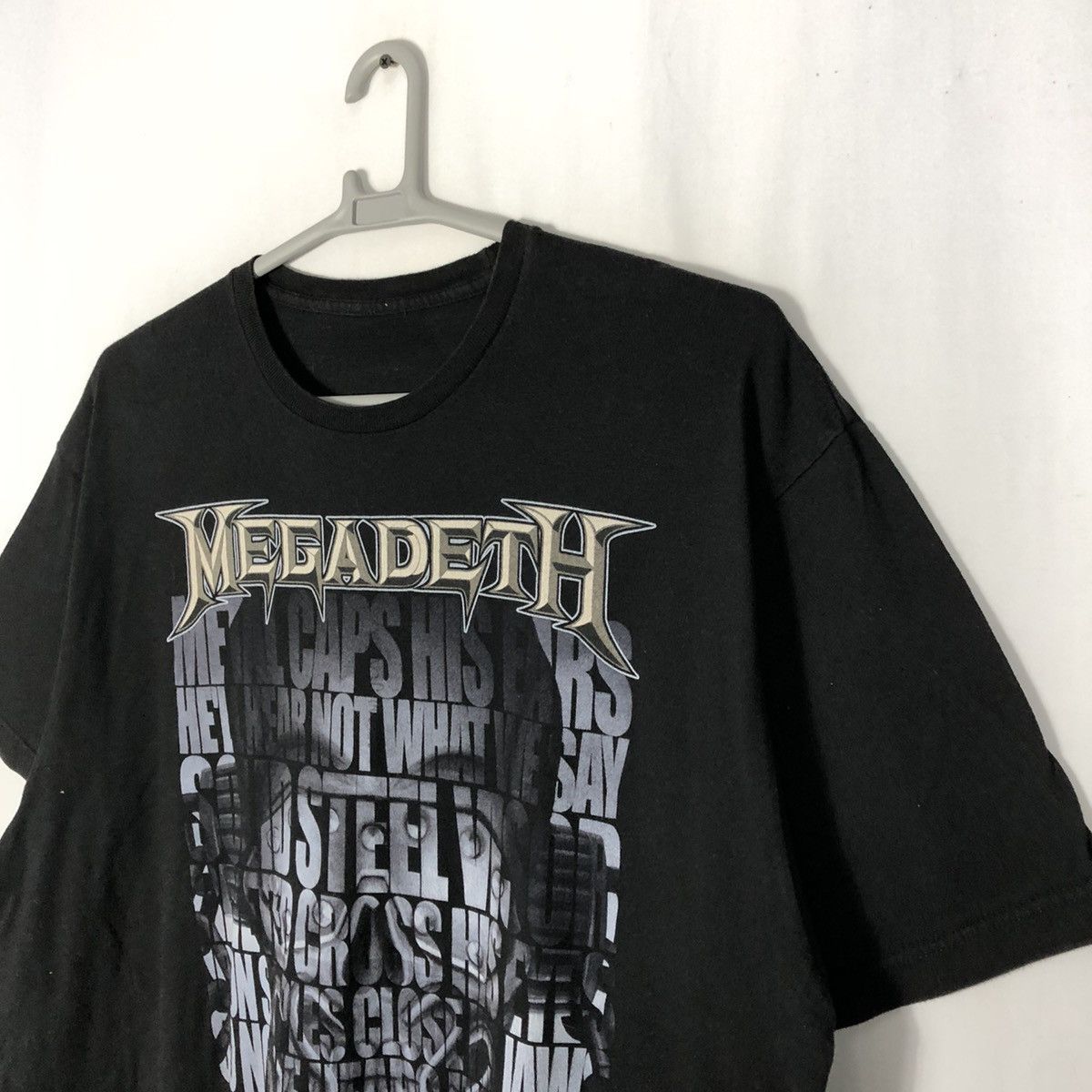 Band Tees × Vintage 🔥Rare🔥Vintage Megadeth American Thrash Metal Band Promo Tee Size US XL / EU 56 / 4 - 6 Thumbnail