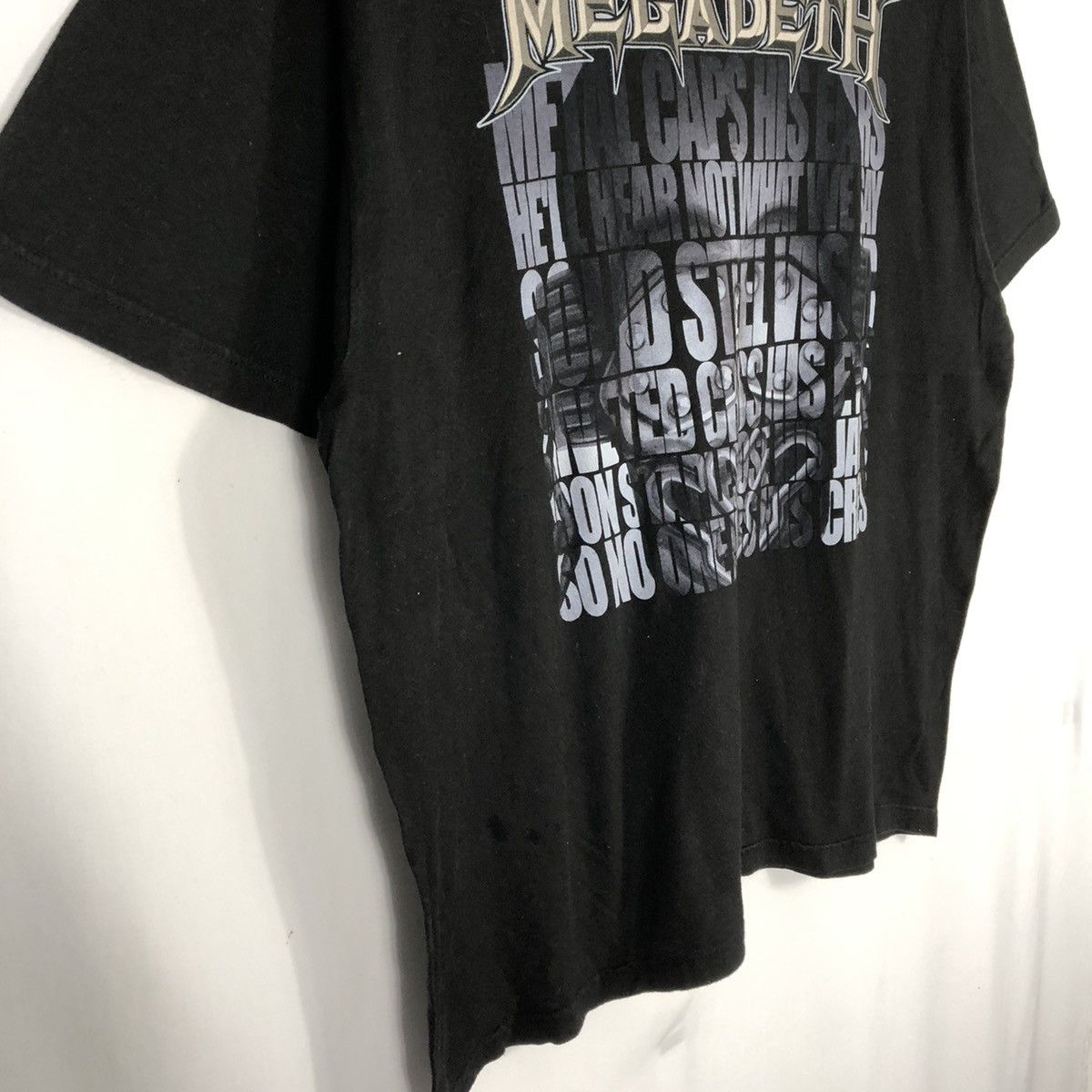 Band Tees × Vintage 🔥Rare🔥Vintage Megadeth American Thrash Metal Band Promo Tee Size US XL / EU 56 / 4 - 8 Thumbnail
