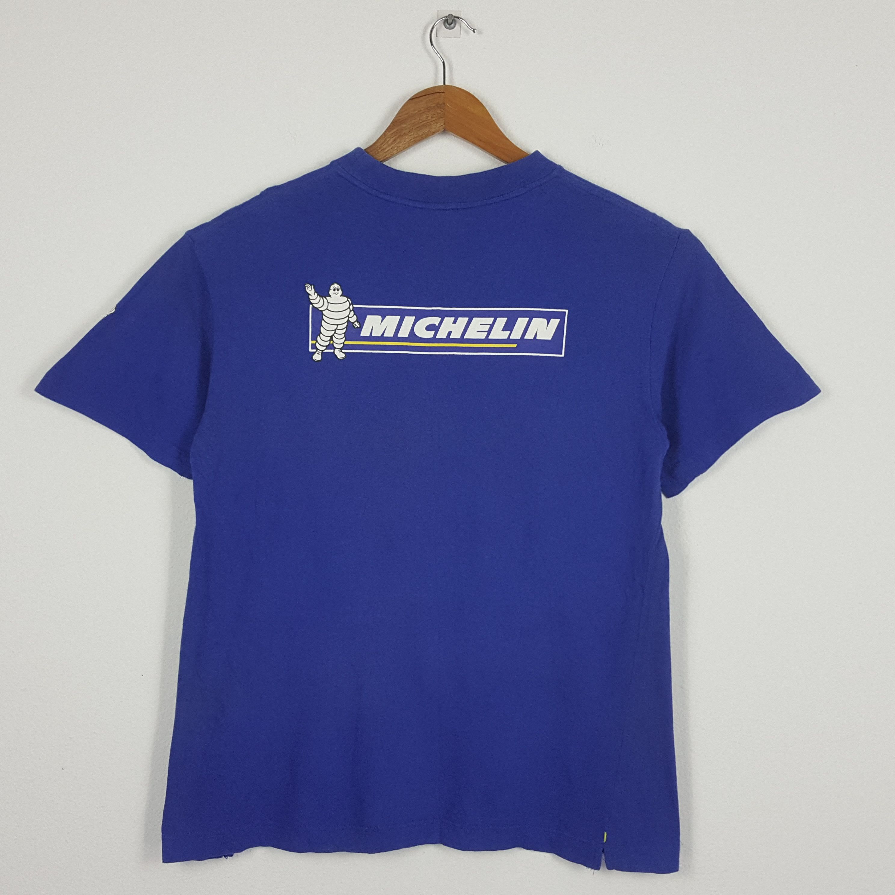 Vintage Vintage MICHELIN Racing Team t-shirt Size US M / EU 48-50 / 2 - 1 Thumbnail