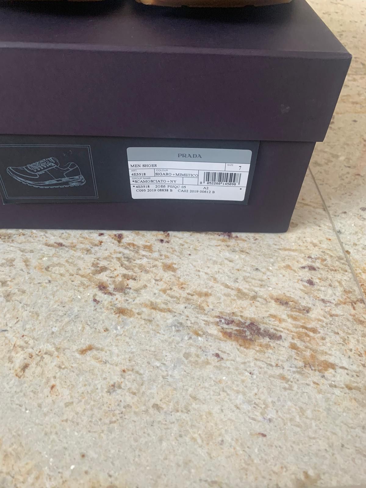 Prada Low Top Trainers in Sigaro + Mimetico Size US 8 / EU 41 - 10 Thumbnail