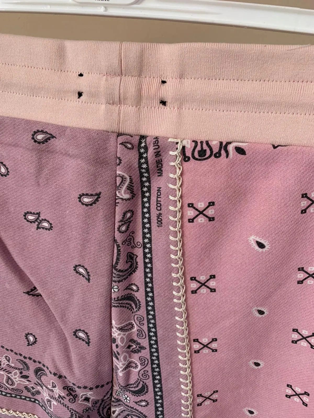 Amiri Reconstructed Bandana Sweat Pants Size US 28 / EU 44 - 13 Thumbnail