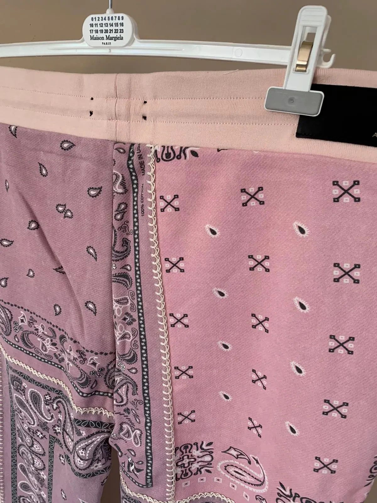 Amiri Reconstructed Bandana Sweat Pants Size US 28 / EU 44 - 14 Thumbnail