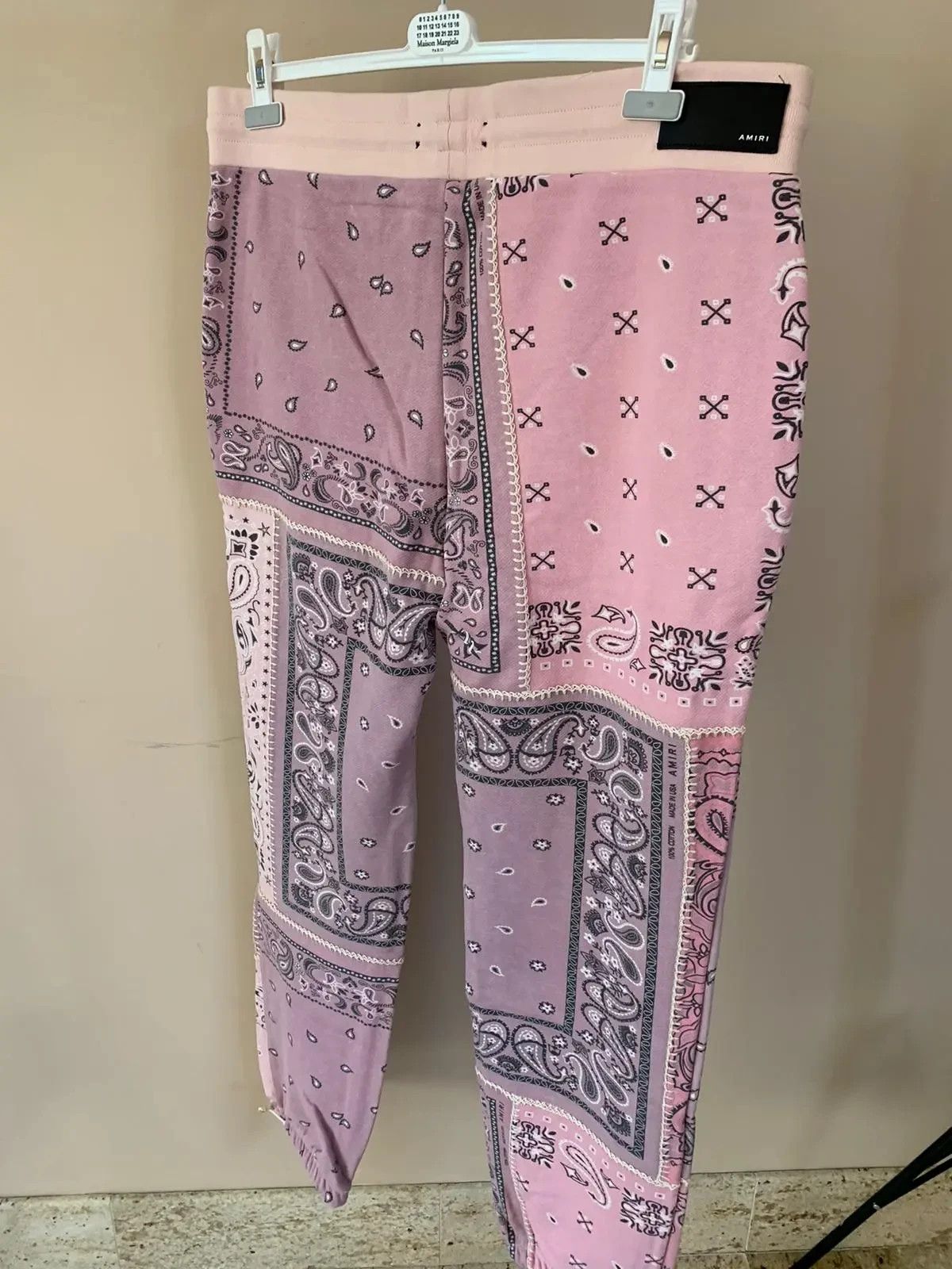Amiri Reconstructed Bandana Sweat Pants Size US 28 / EU 44 - 9 Thumbnail