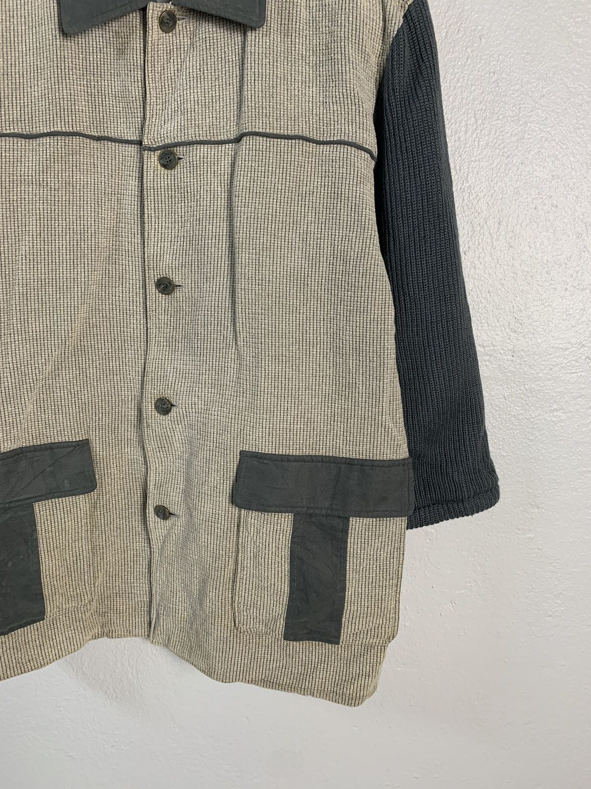 Balenciaga Balenciaga Color Block Jacket Size US L / EU 52-54 / 3 - 2 Thumbnail