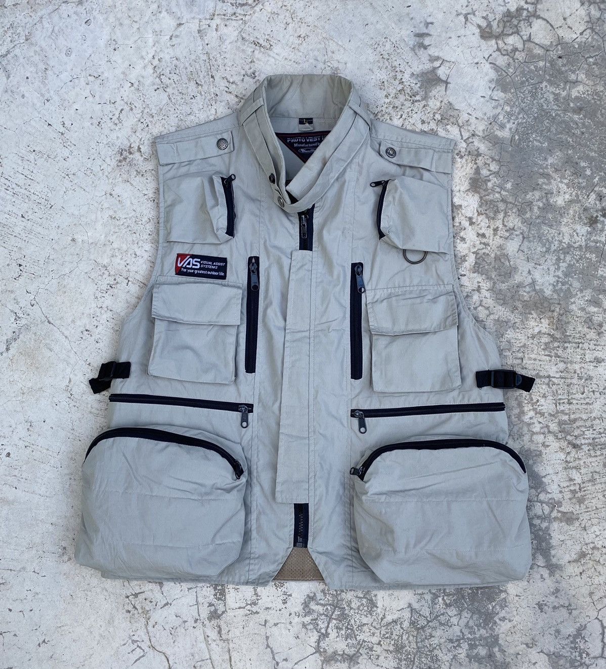 Japanese Brand Minette Tactical Vest Jacket Size US L / EU 52-54 / 3 - 1 Thumbnail