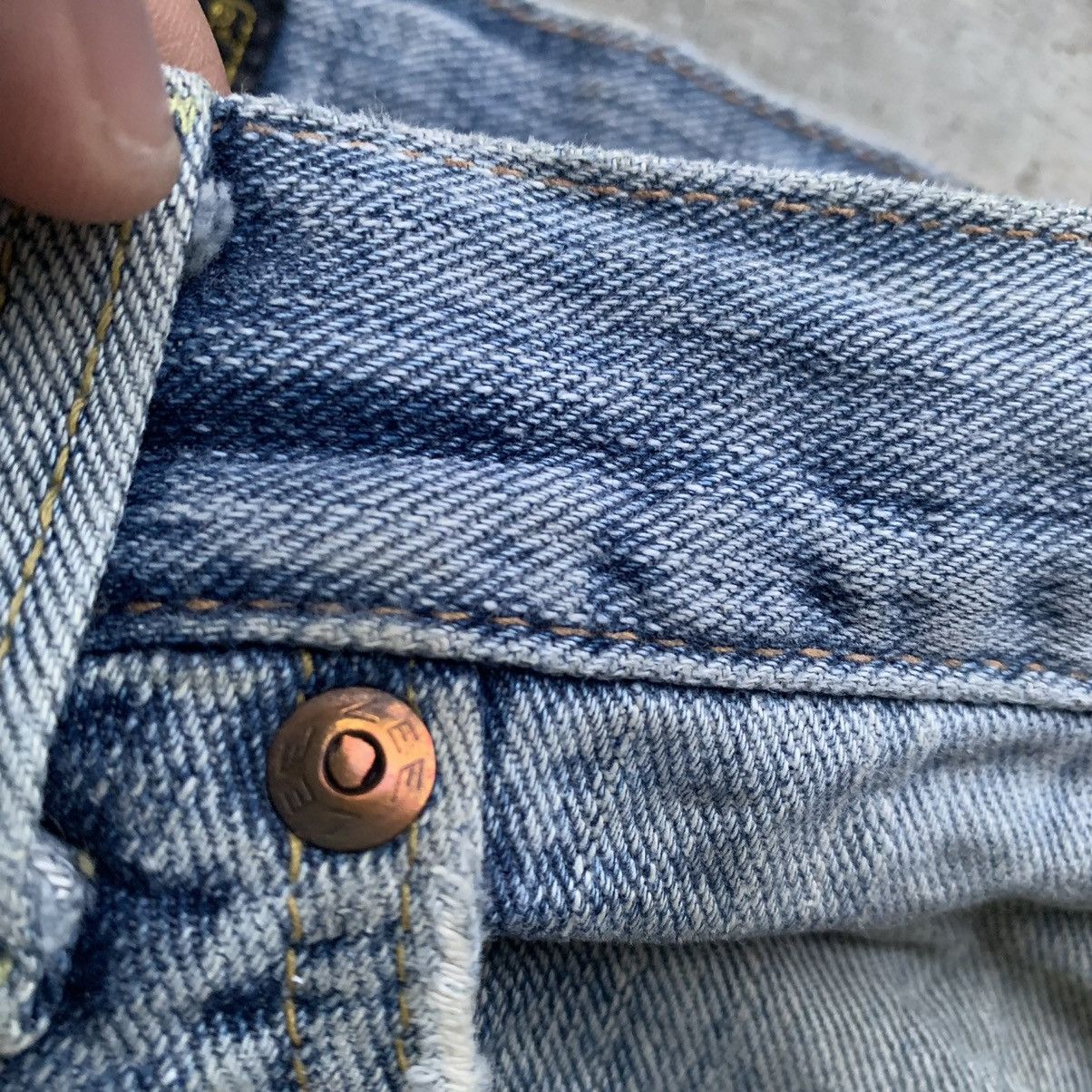 Lee Lee Riders vintage japan distressed denim Size US 33 - 9 Thumbnail