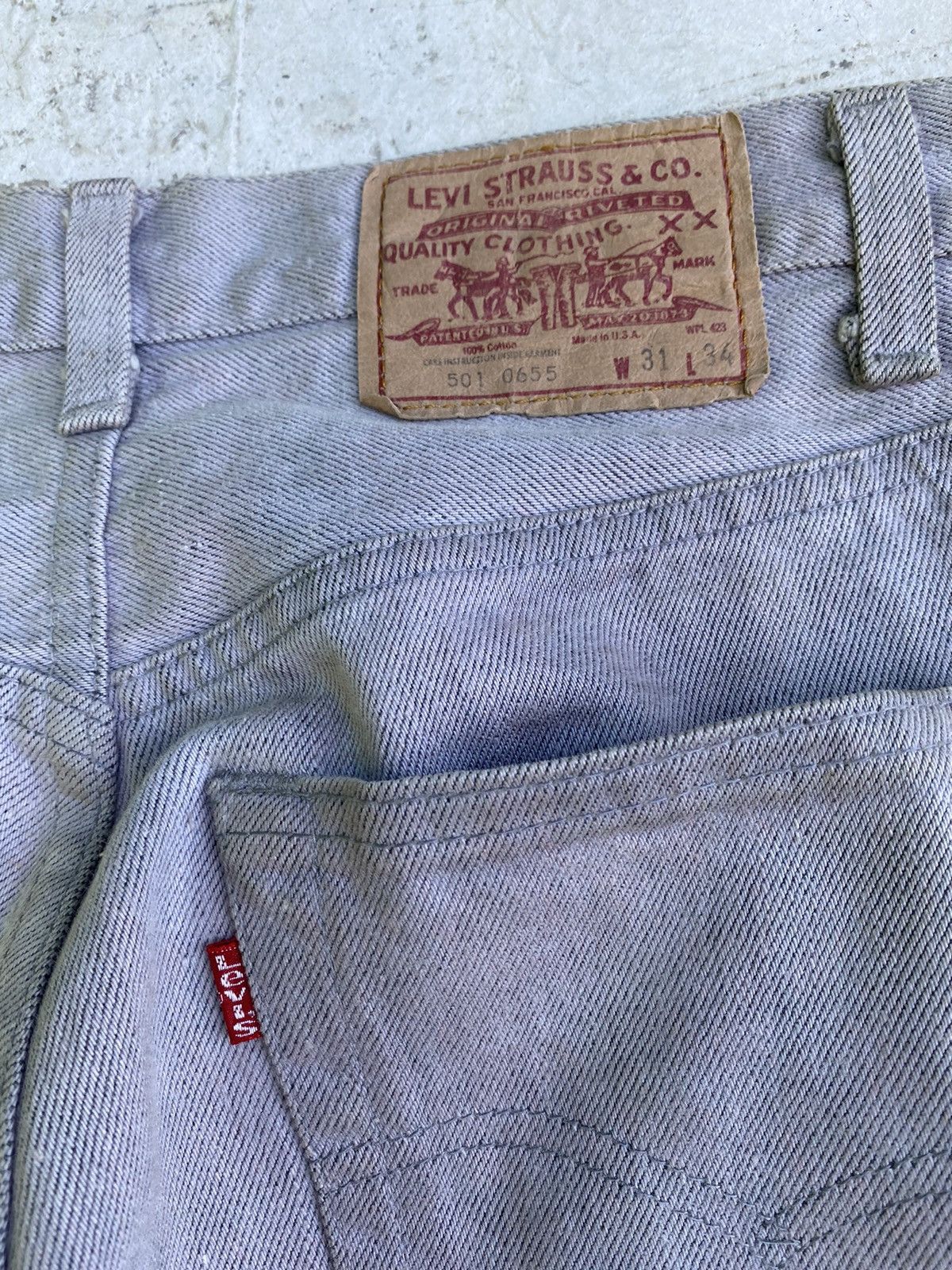 Levi's × Vintage Vintage Levi's Denim/Jeans Size US 31 - 7 Thumbnail
