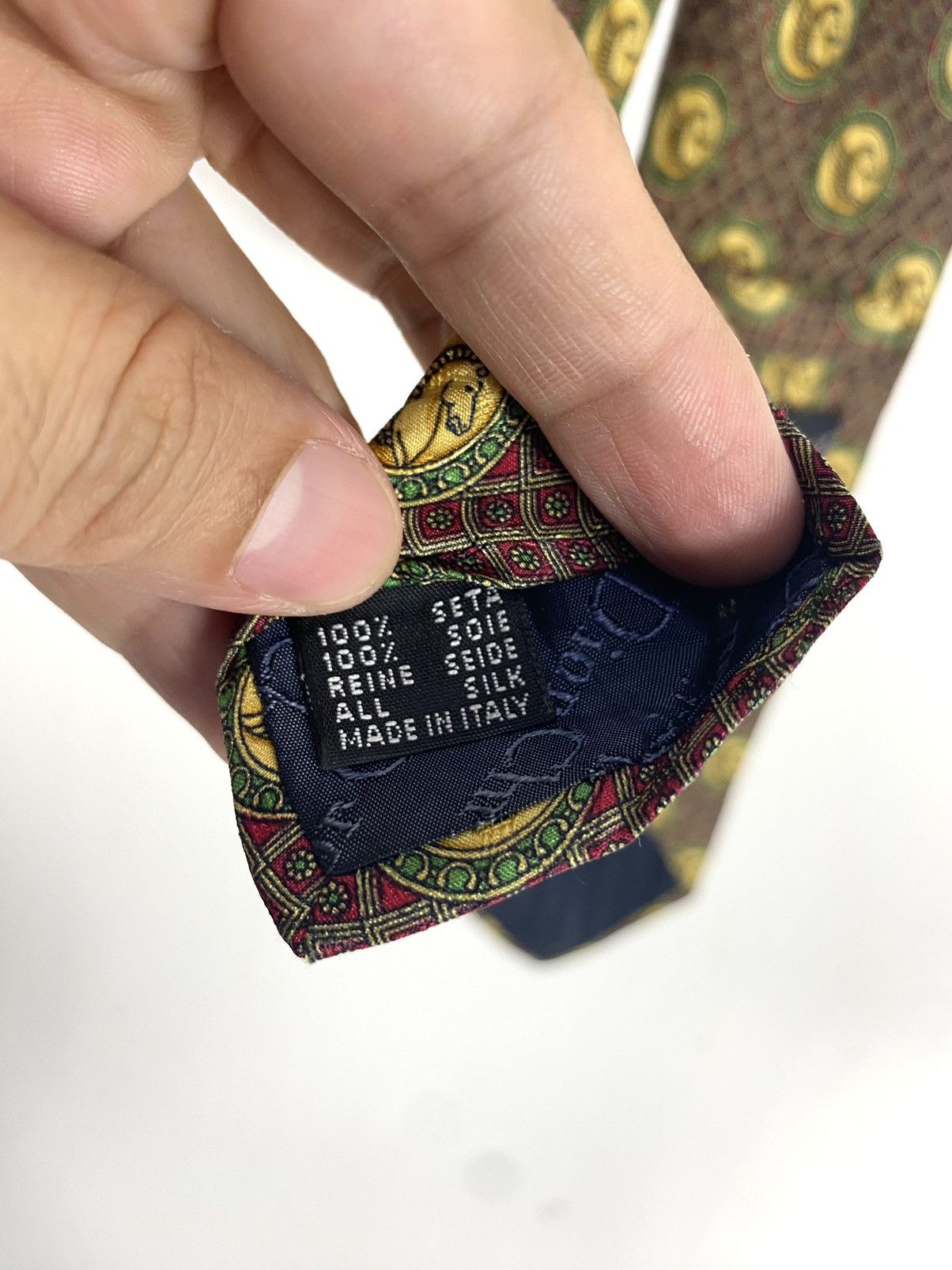 Christian Dior Monsieur Rare‼️ Vintage Christian Dior Silk Neck Tie Made in Italy Size ONE SIZE - 5 Thumbnail