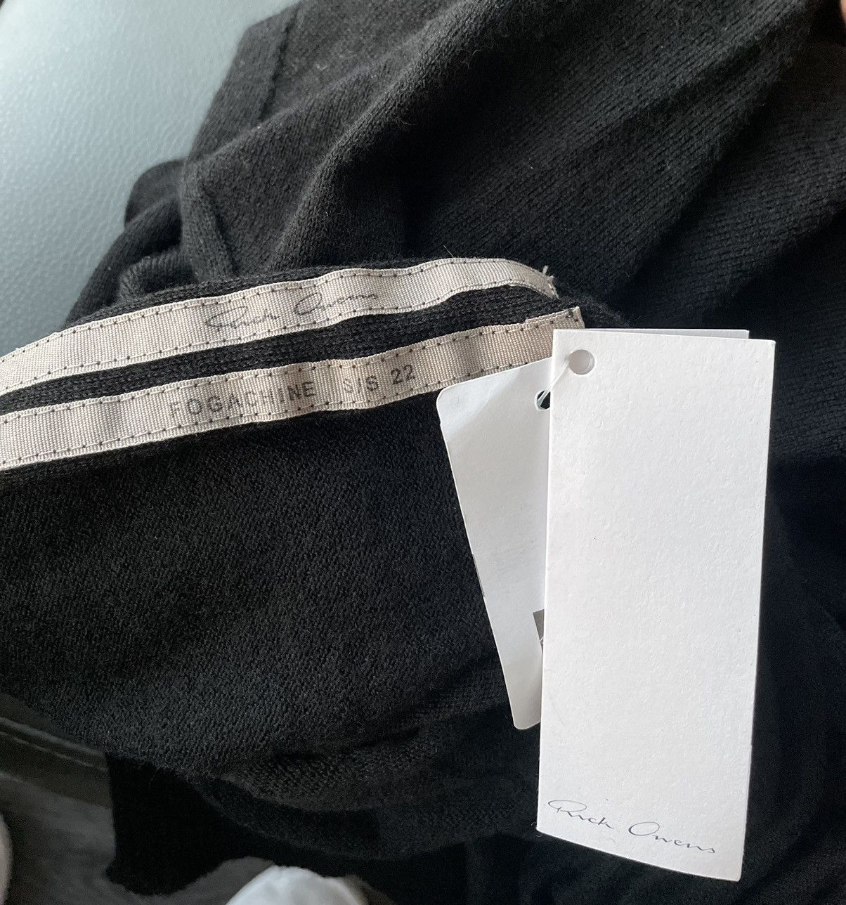 Rick Owens Super Runway Brand New Virgin Wool Skinny Hooded Sweater Size US L / EU 52-54 / 3 - 16 Thumbnail