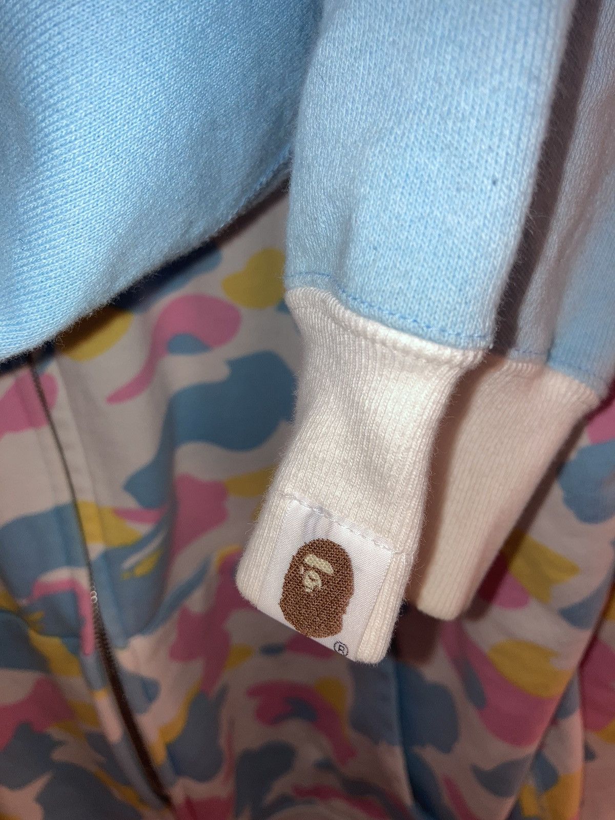 Bape × Nigo Bape Cotton Candy Full Zip Hoodie Size US L / EU 52-54 / 3 - 3 Thumbnail