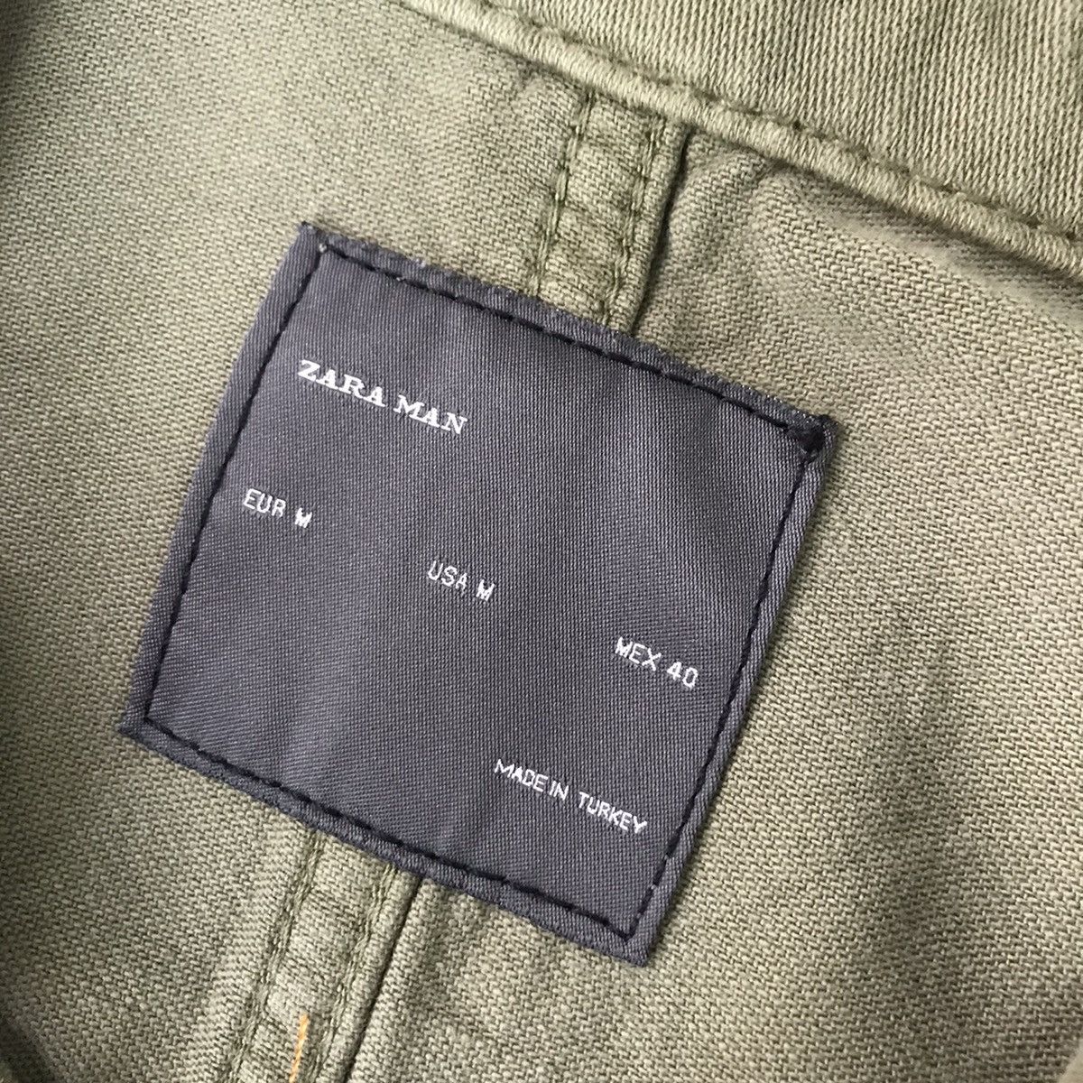 Beauty Beast × Japanese Brand × Zara Zara Embroidery Japanese military button up jacket Size US L / EU 52-54 / 3 - 7 Thumbnail