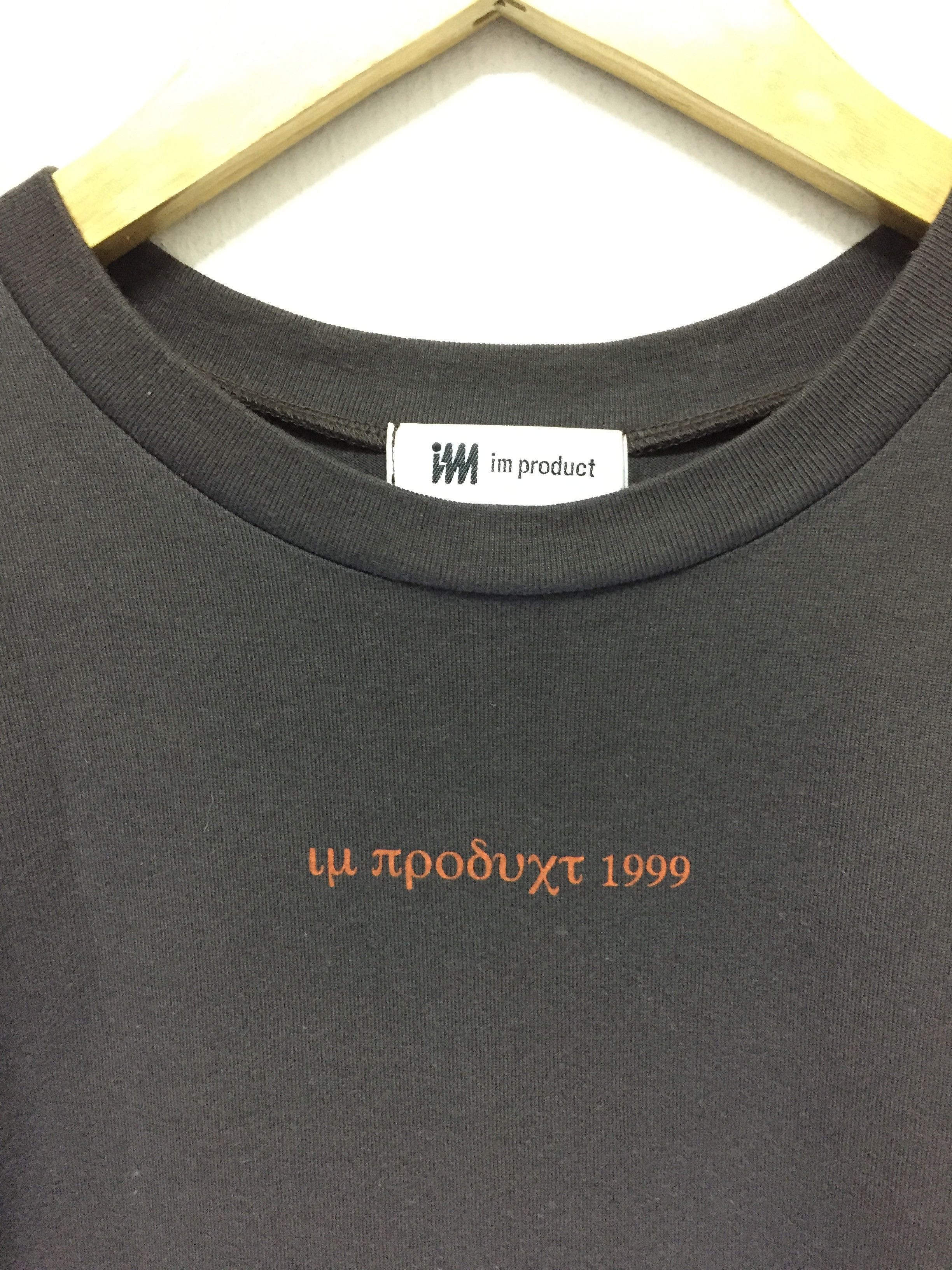 Issey Miyake 1999 Issey Miyake ancient word upside down center tee Size US M / EU 48-50 / 2 - 3 Thumbnail