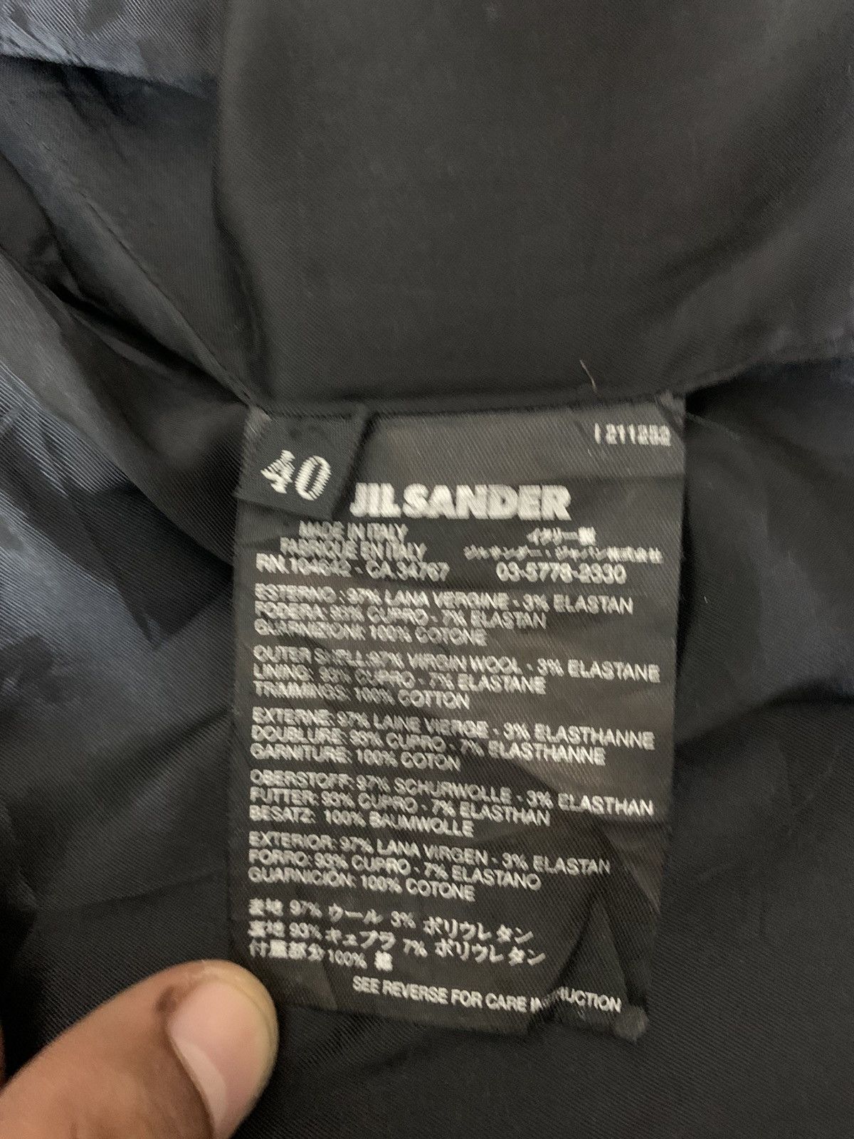 Jil Sander Jil Sander Jacket Size S / US 4 / IT 40 - 7 Thumbnail