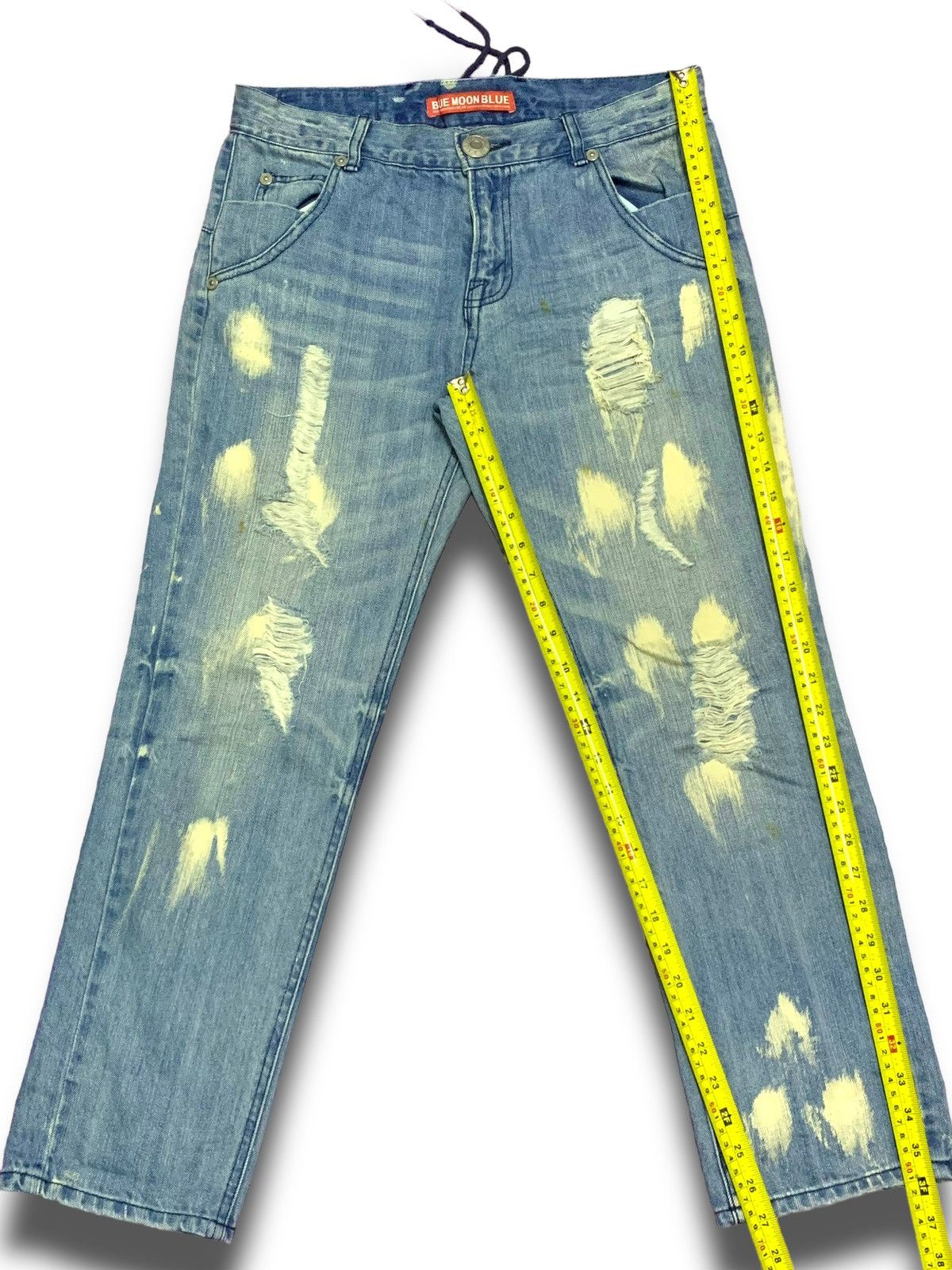 If Six Was Nine × Japanese Brand Vintage Blue Moon Blue Jeans Size 28" / US 6 / IT 42 - 13 Thumbnail