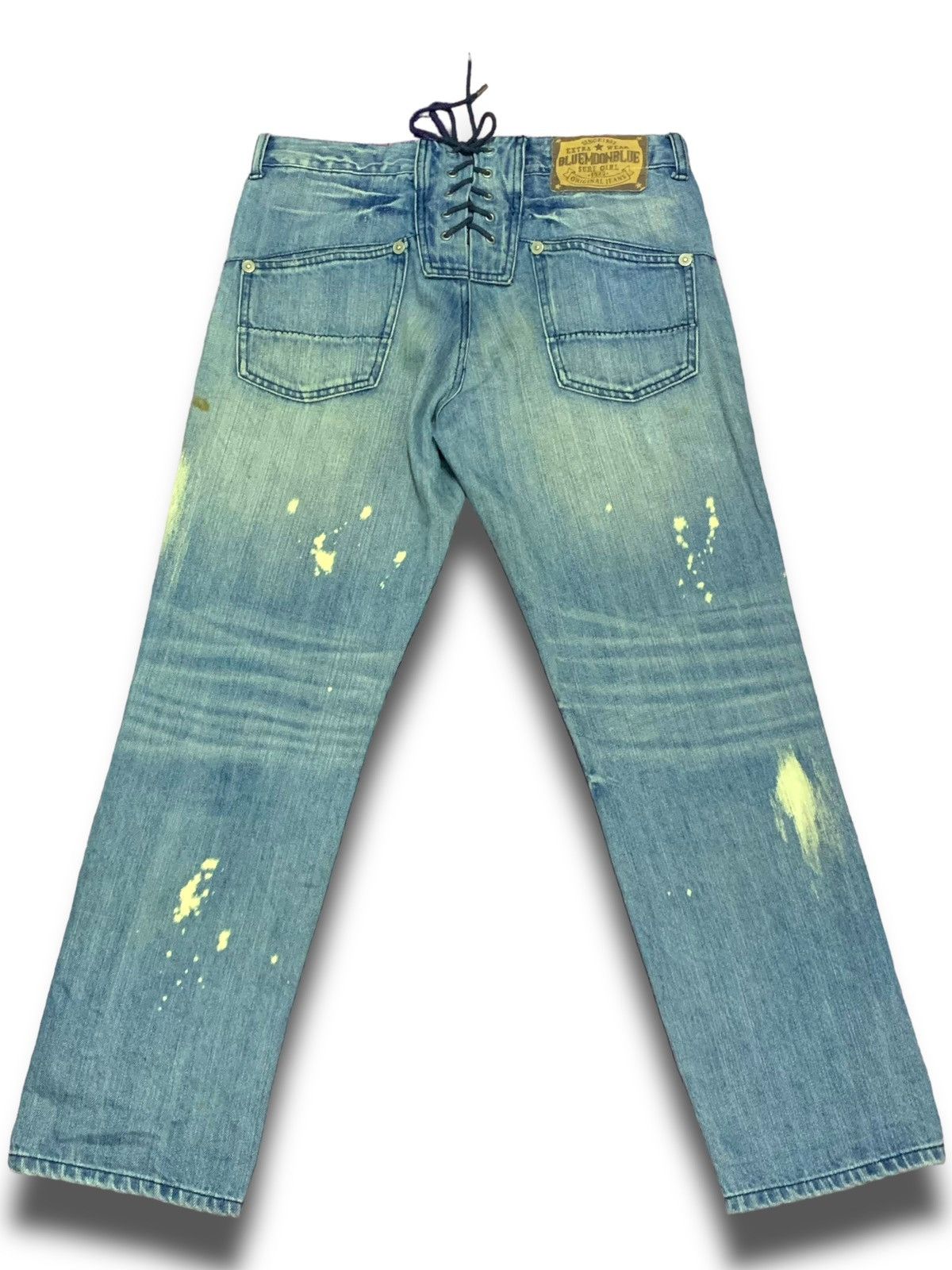 If Six Was Nine × Japanese Brand Vintage Blue Moon Blue Jeans Size 28" / US 6 / IT 42 - 2 Thumbnail